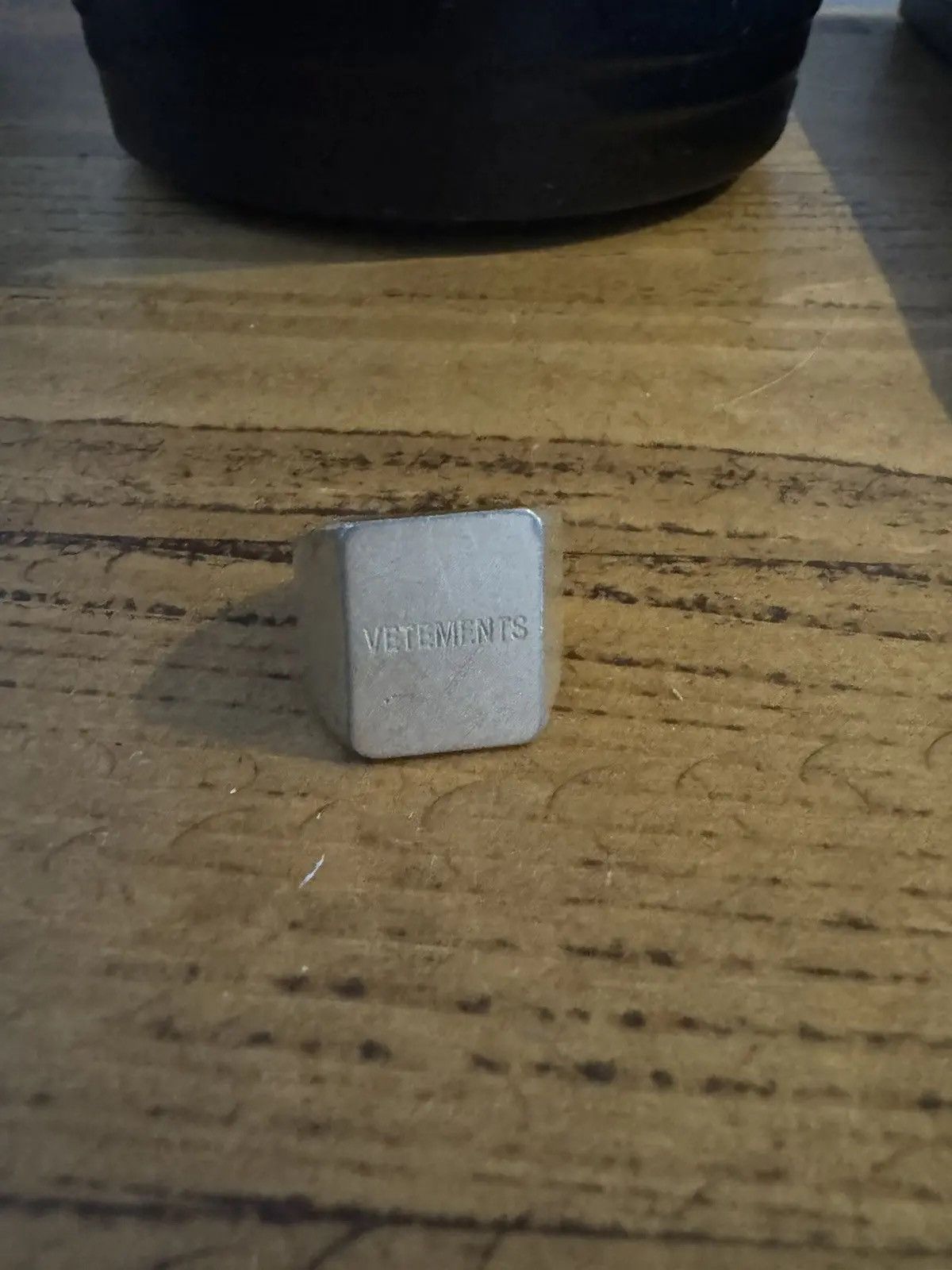 Vetements Vetements Logo Ring Size ONE SIZE - 3 Thumbnail