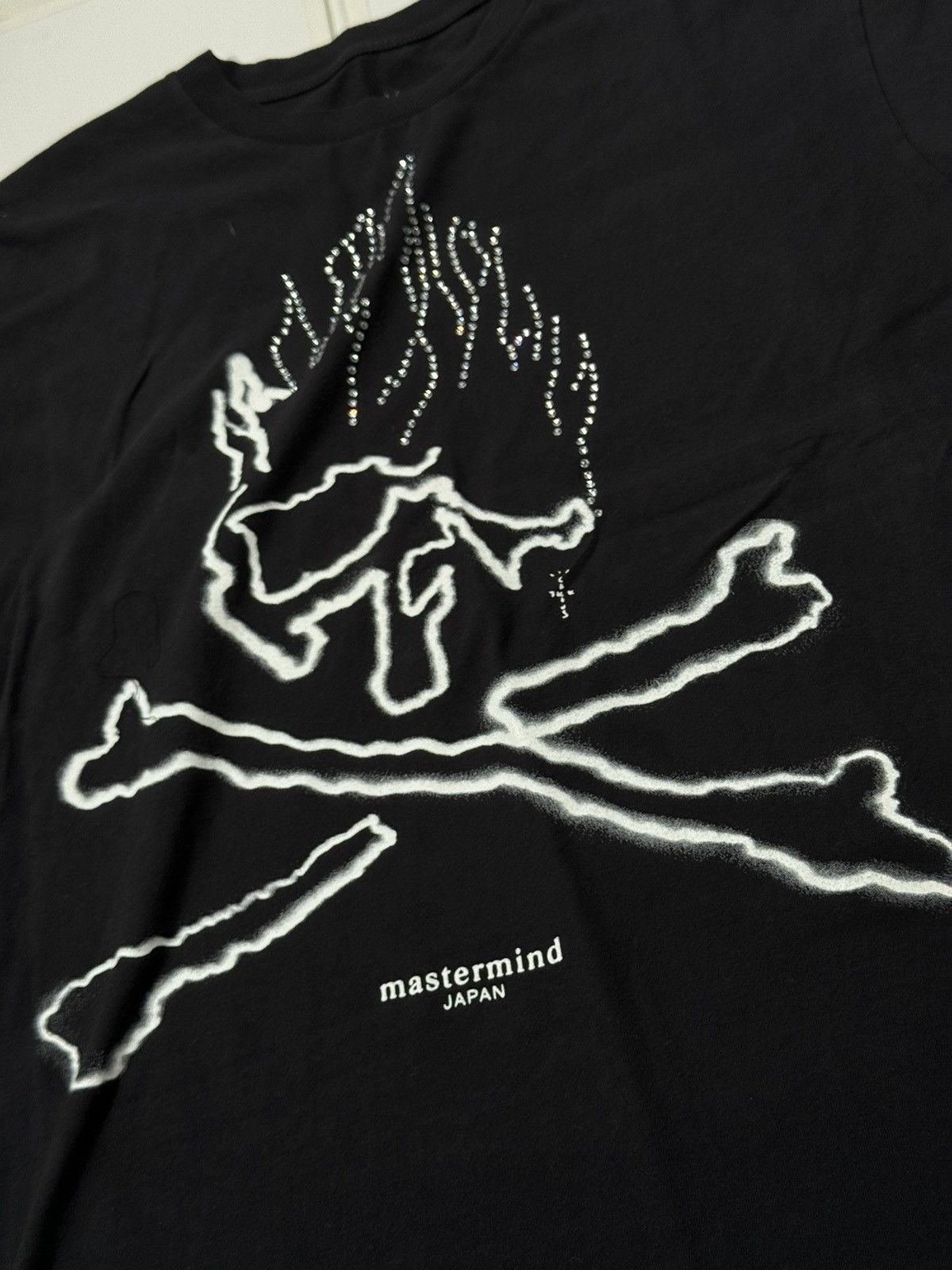 Mastermind Japan × Travis Scott Cactus Jack X Mastermind Japan Flaming Skull T-shirt Sz XL Size US XL / EU 56 / 4 - 3 Thumbnail