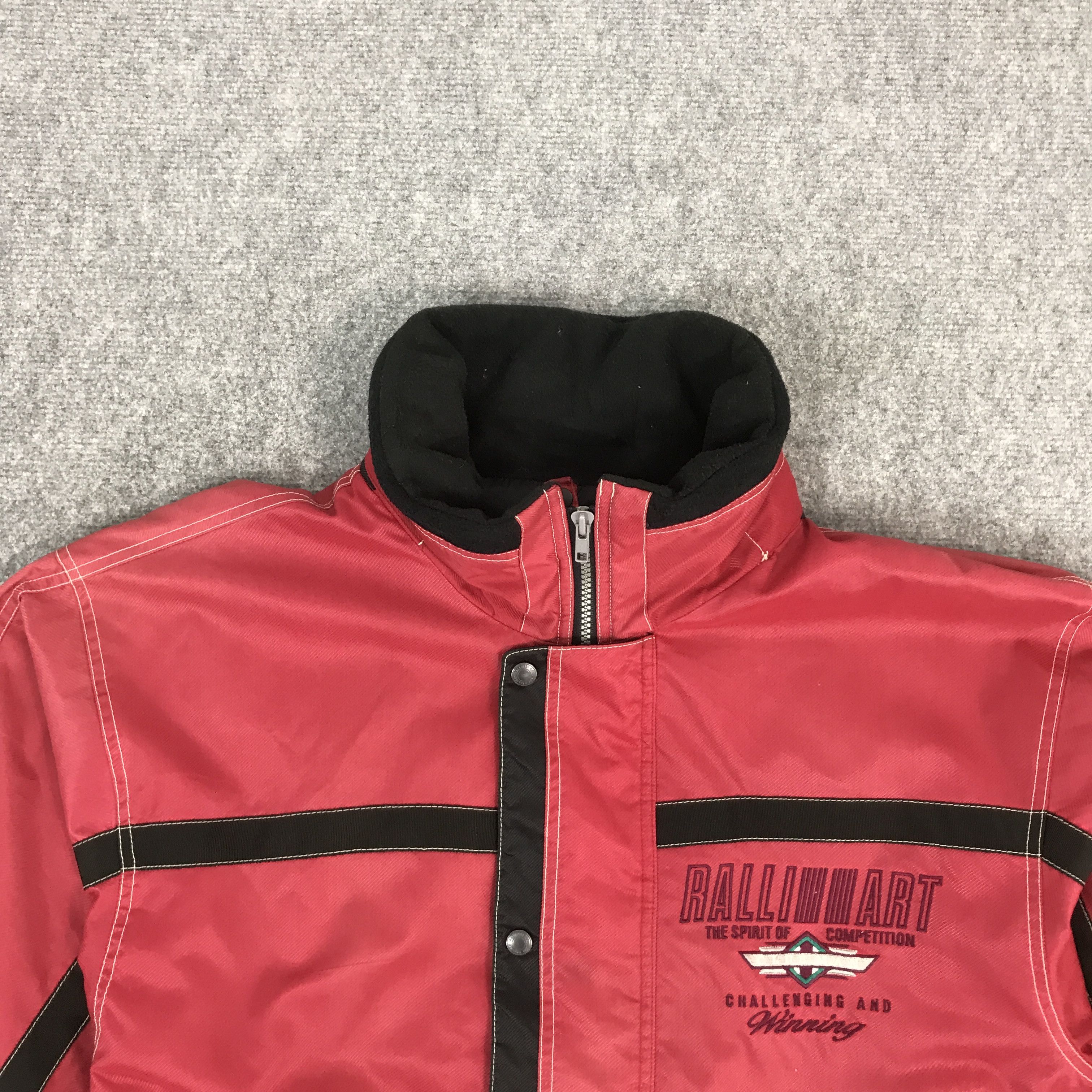 Japanese Brand RALLIART JAPAN DESIGN BOMBER SUN FADED JACKET Size US L / EU 52-54 / 3 - 3 Thumbnail