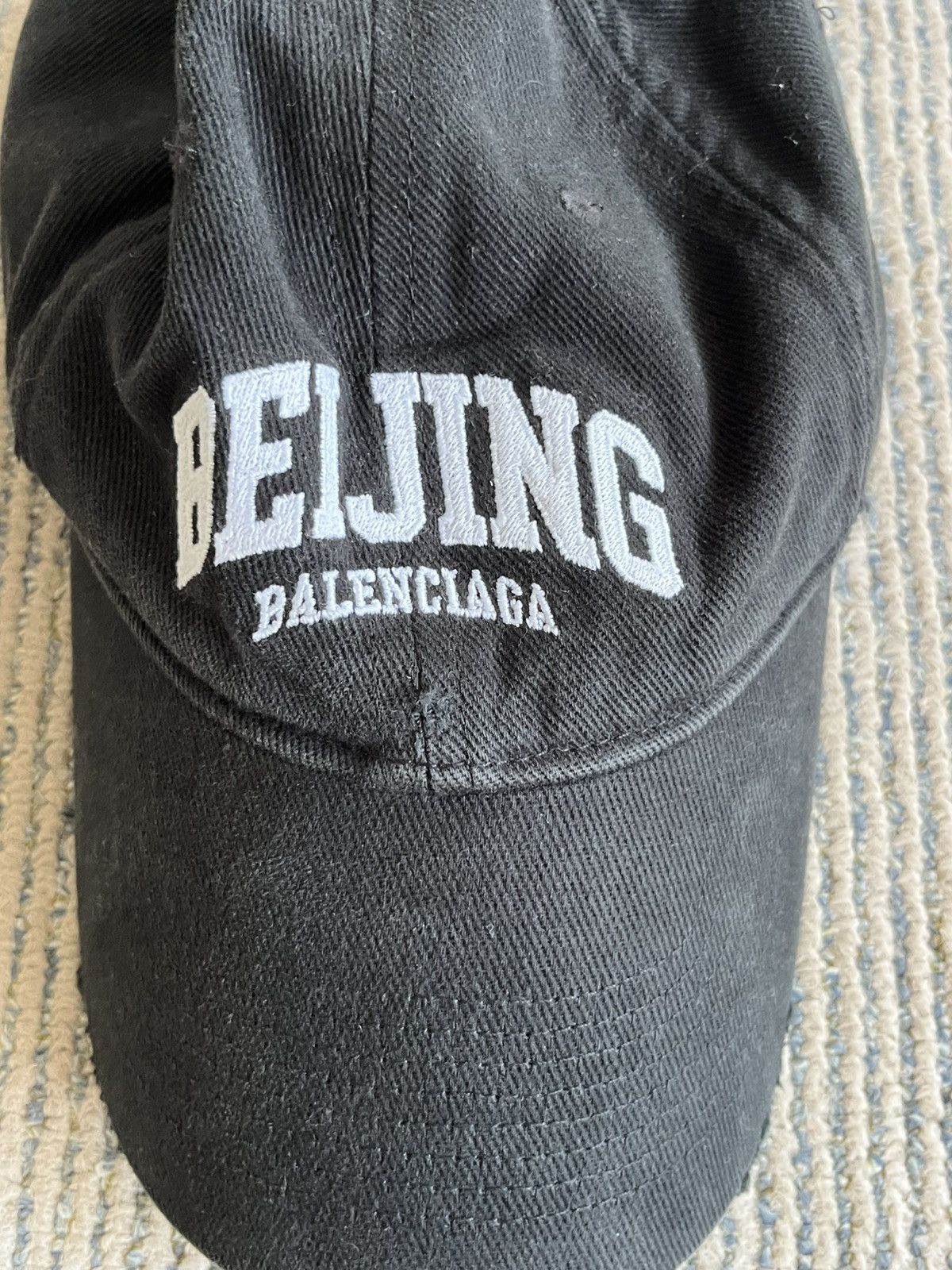 Balenciaga Cities Beijing Distressed Cap Size ONE SIZE - 2 Thumbnail