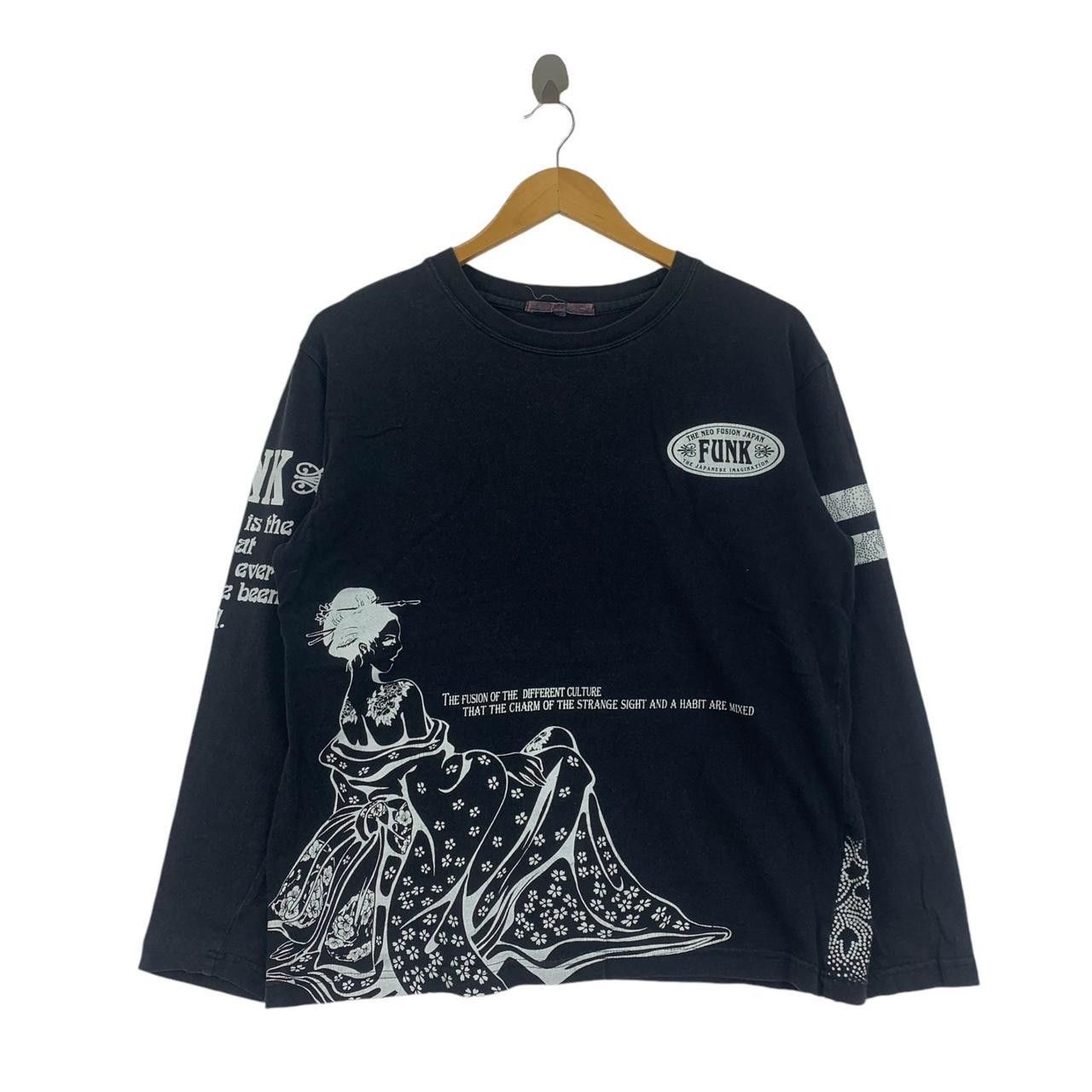 Other THE NEO FUSION JAPAN Funk Geisha Tattoo Tee Shirt Top Long Size US L / EU 52-54 / 3 - 2 Thumbnail