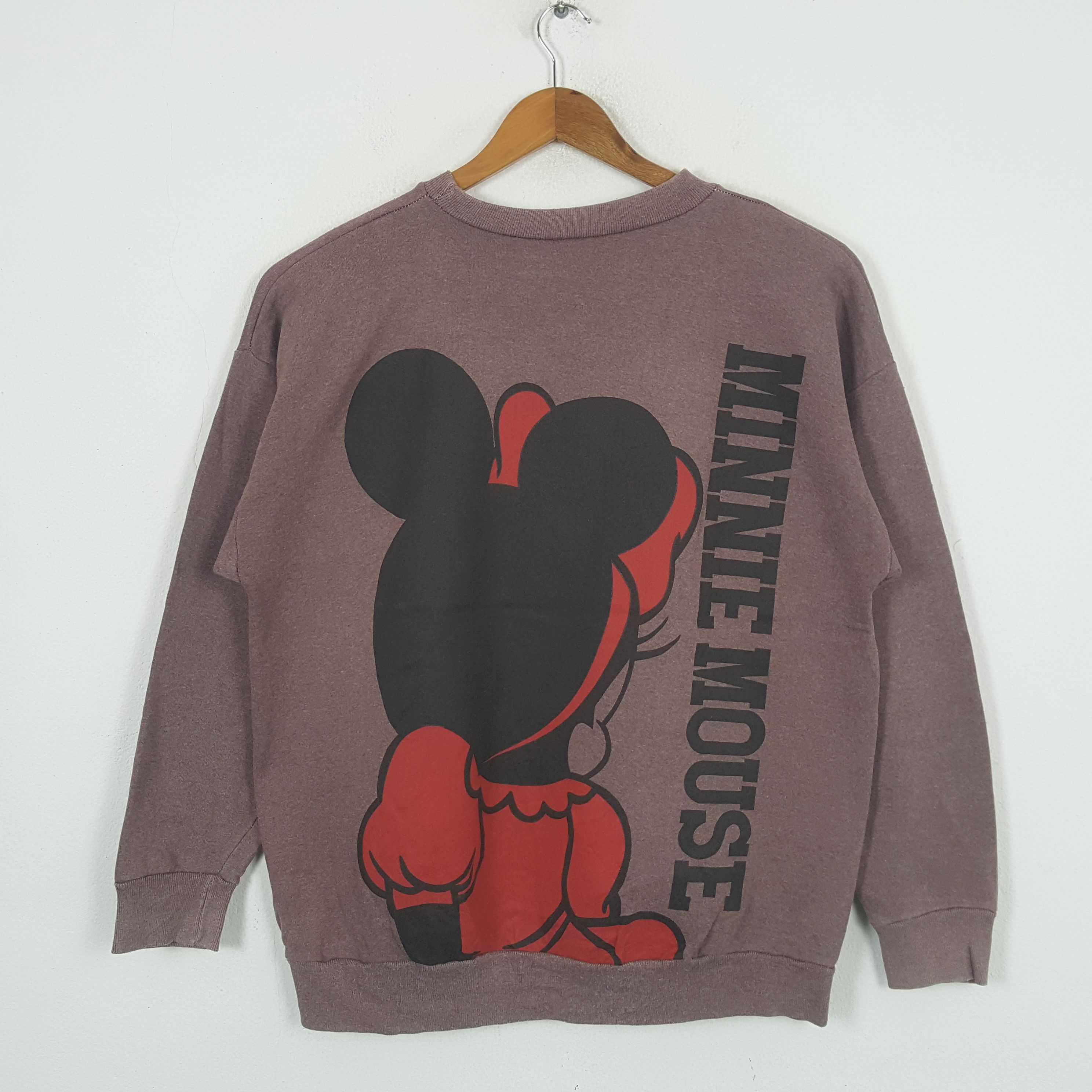 Disney × Mickey Mouse × Vintage Vintage DISNEY MINNIE MOUSE Streetwear Sweatshirt c283n6 Size US L / EU 52-54 / 3 - 3 Thumbnail