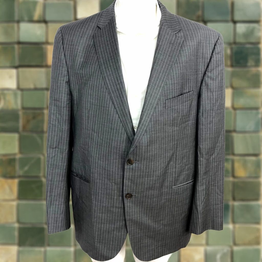 David Donahue David Donahue 46R Wool Blend Sport Coat Jacket Size US S / EU 44-46 / 1 - 1 Thumbnail