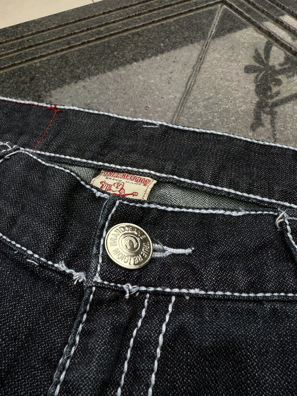 True Religion 90’s TRUE RELIGION RARE DENIM Y2K VINTAGE POCKET LOGO PANTS Size US 34 / EU 50 - 9 Thumbnail