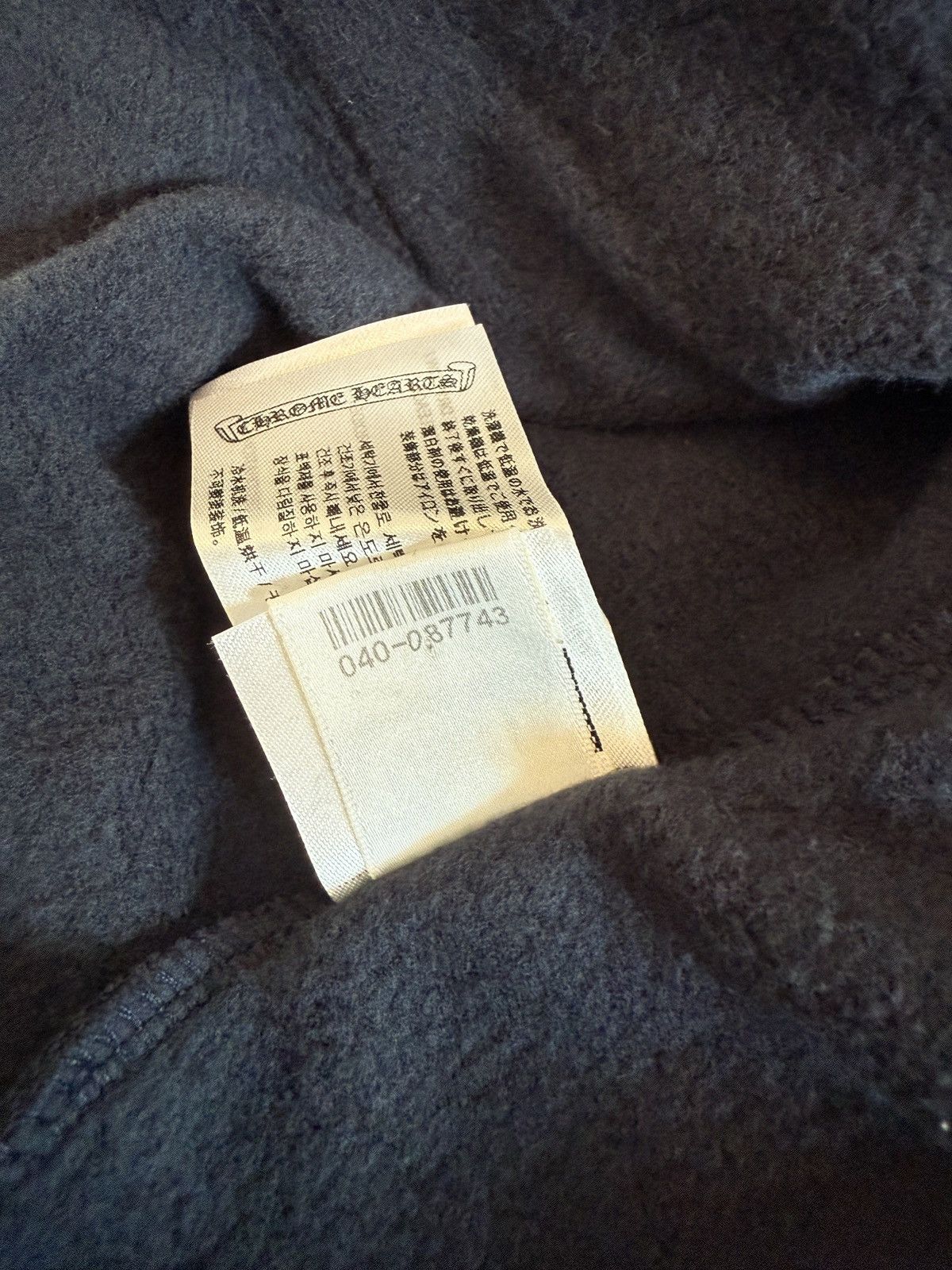 Chrome Hearts Chrome Hearts Blue Hoodie Size US L / EU 52-54 / 3 - 14 Thumbnail