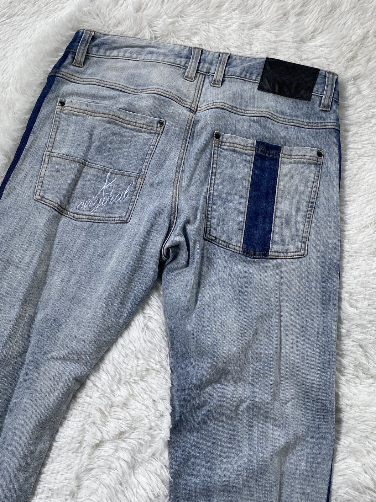 Karl Kani 🔥BINDING NOW🔥 Distressed Karl Kani denim streetwear Size US 36 / EU 52 - 12 Thumbnail