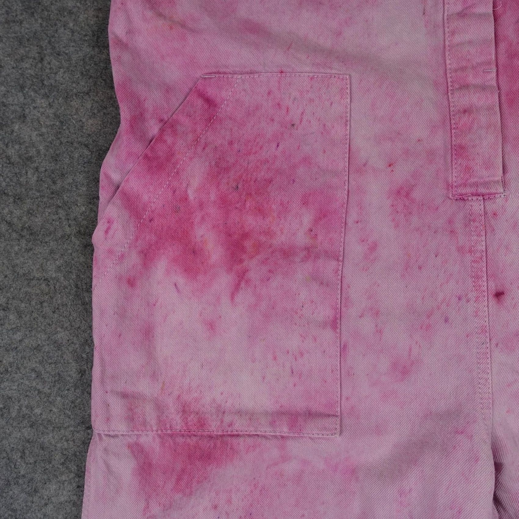 Old Navy VINTAGE Old Navy Jumpsuit Womens M Pink Short Sleeve Utility Coveralls Tie Dye Fun Size 32" / US 10 / IT 46 - 5 Thumbnail