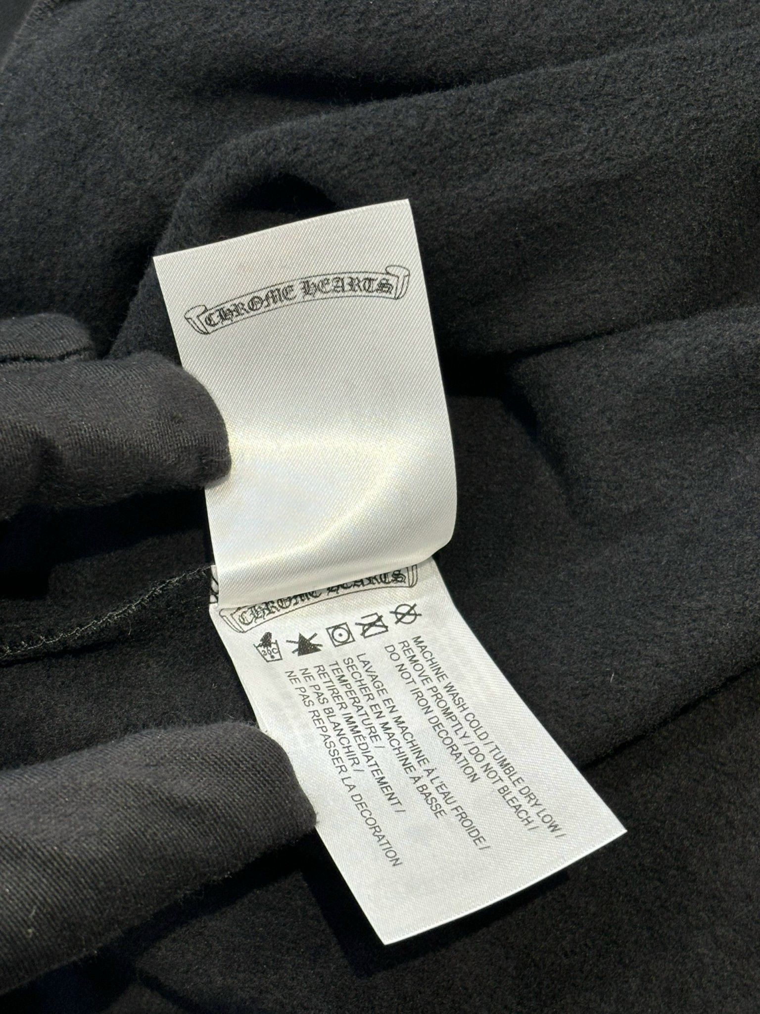 Chrome Hearts CHROME HEARTS Multi Color Horseshoe Logo Zip Up Hoodie BLACK Size US XL / EU 56 / 4 - 3 Thumbnail