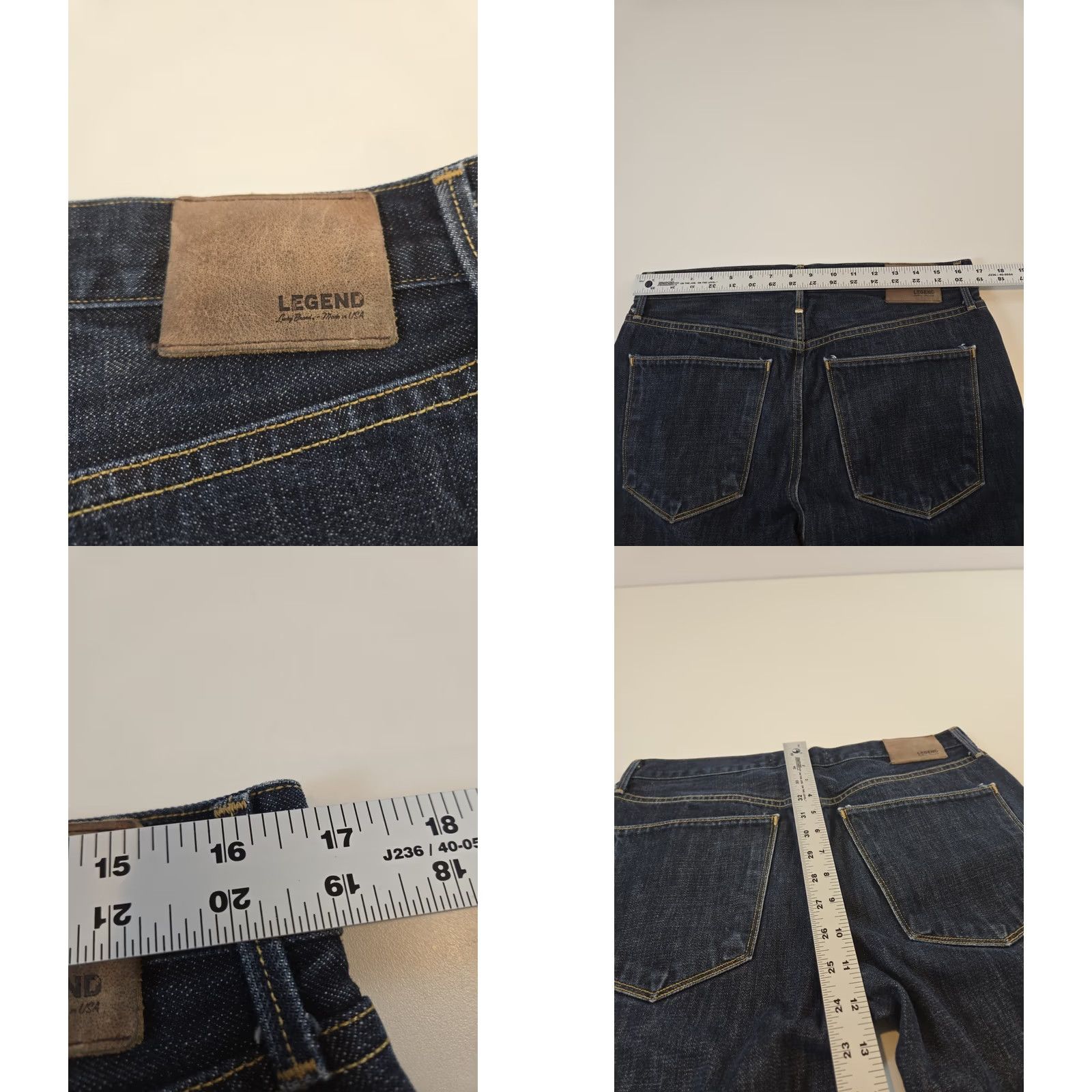 Lucky Brand Lucky Brand Jeans Mens 31x32 121 Heritage Slim Denim Blue USA Straight Pocket Comfort Cowboy 2000s Size US 32 / EU 48 - 8 Thumbnail