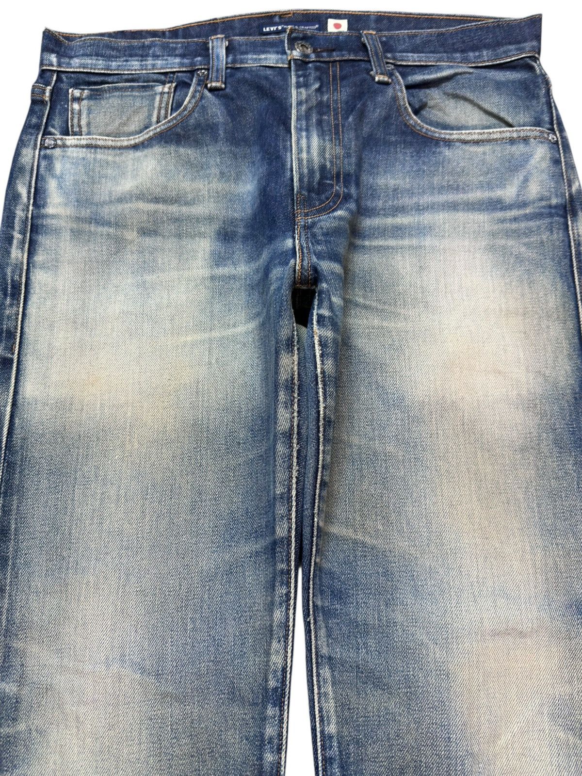 Levi's Made & Crafted Levi’s 502 Made&Crafted Tapered Big E Selvedge Mudwash Denim Size US 33 - 2 Thumbnail