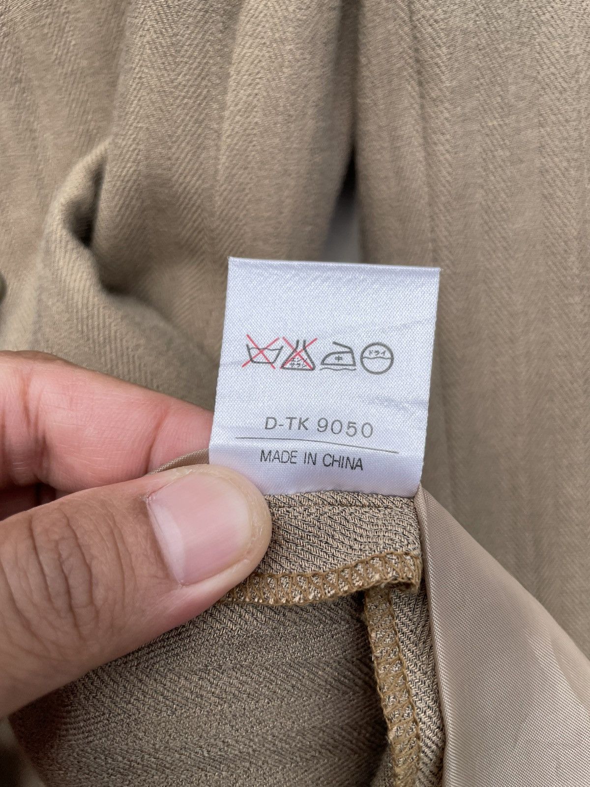 Japanese Brand RARE🔥 Dominique Dumas Paris Beige Jacket with Lace Up Detail Size M / US 6-8 / IT 42-44 - 11 Thumbnail