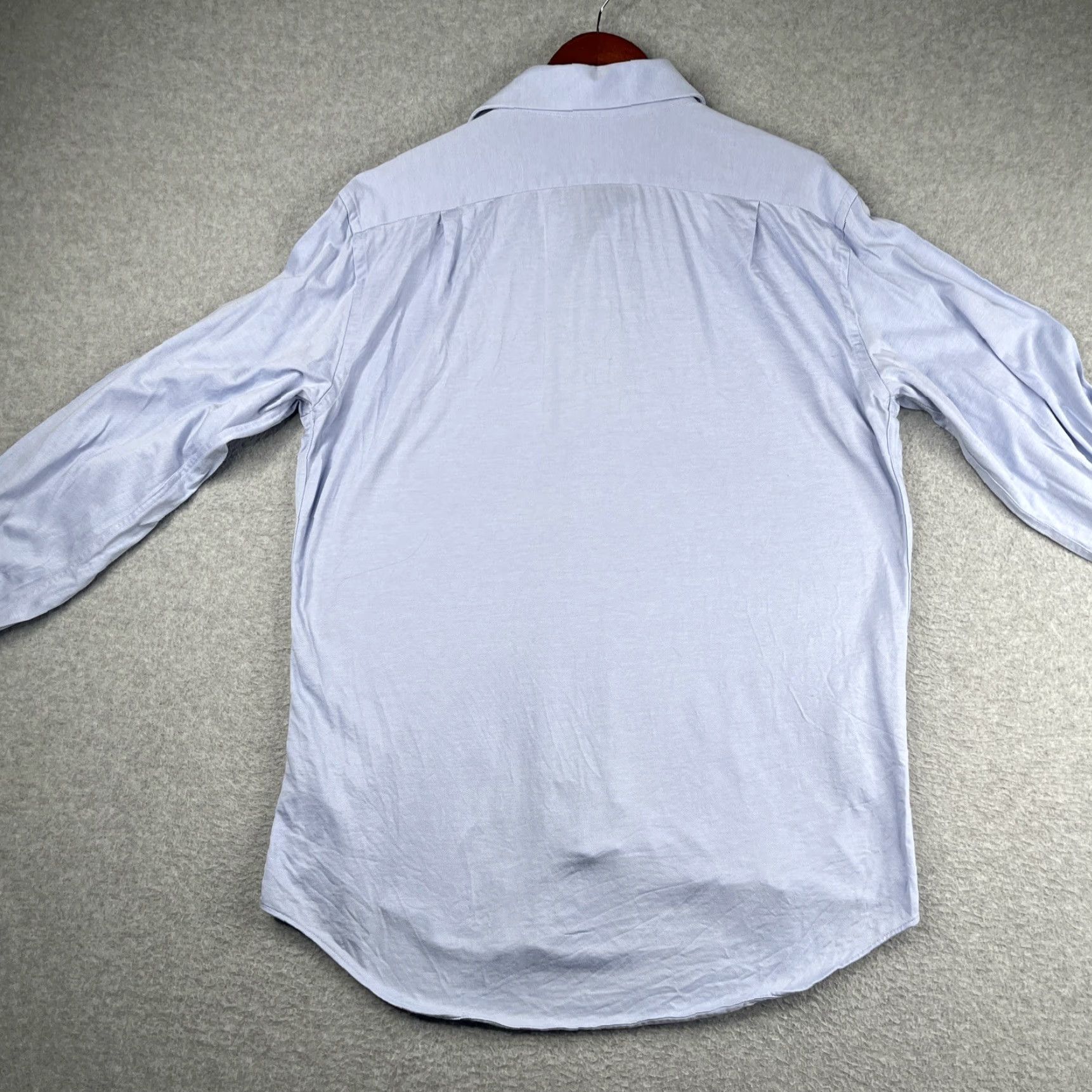 Lorenzo Uomo Lorenzo UOMO Shirt Light Blue Trim Fit Button Up Long Sleeve Mens Shirt Size US L / EU 52-54 / 3 - 7 Thumbnail