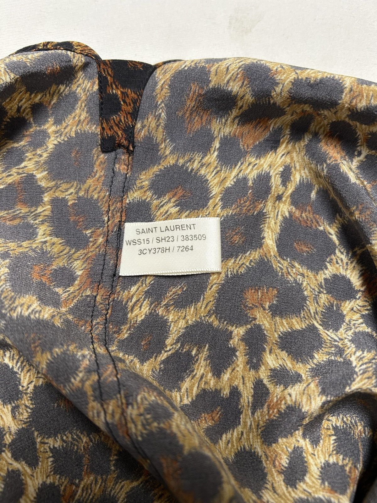 Saint Laurent Paris SS2015 1/1 Sample Leopard “Babycat” Shirt Size US XS / EU 42 / 0 - 4 Thumbnail