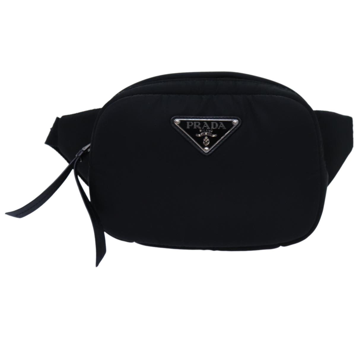 Prada Tessuto Black Synthetic Shoulder Bag (Pre-Owned) Size ONE SIZE - 1 Thumbnail
