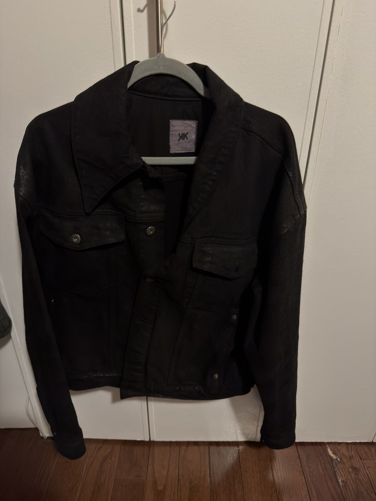 K-Two Studios Ktwo Studios Waxed Denim Jacket | Grailed
