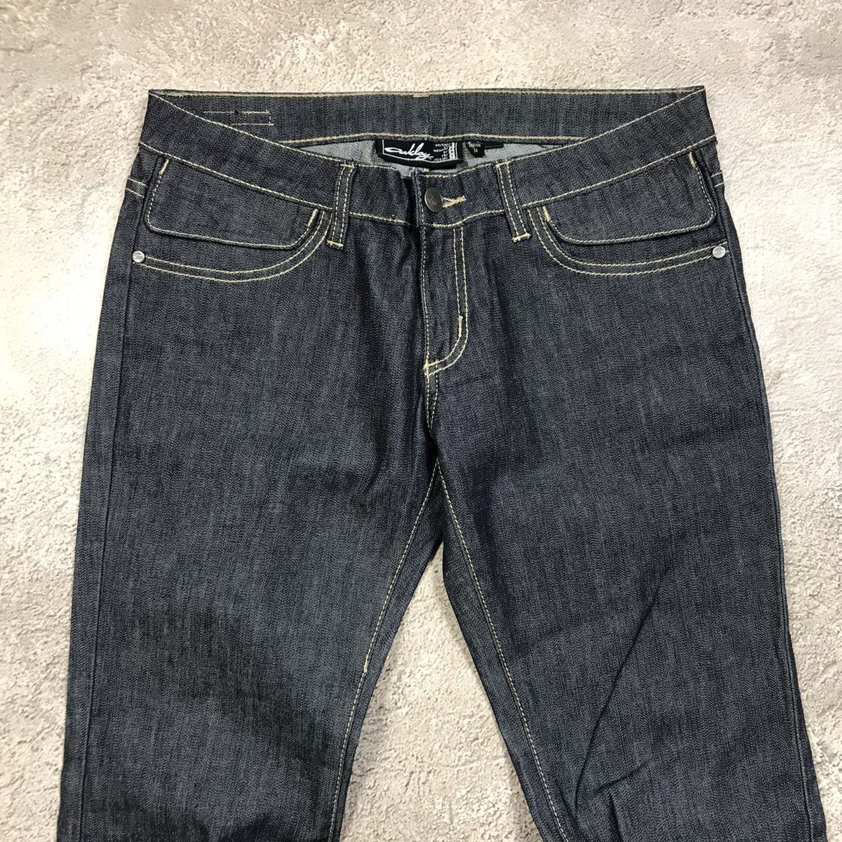Vintage Vintage 90s Oakley Flared Distressed Baggy Jeans Skate 28 Size 28" / US 6 / IT 42 - 2 Thumbnail