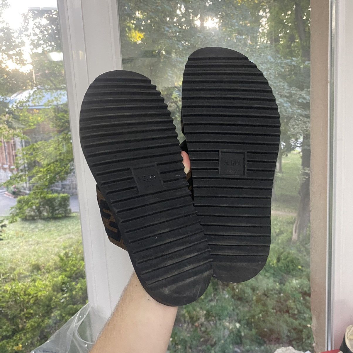 Fendi Fendi FF Sliders Size US 10 / EU 43 - 6 Thumbnail
