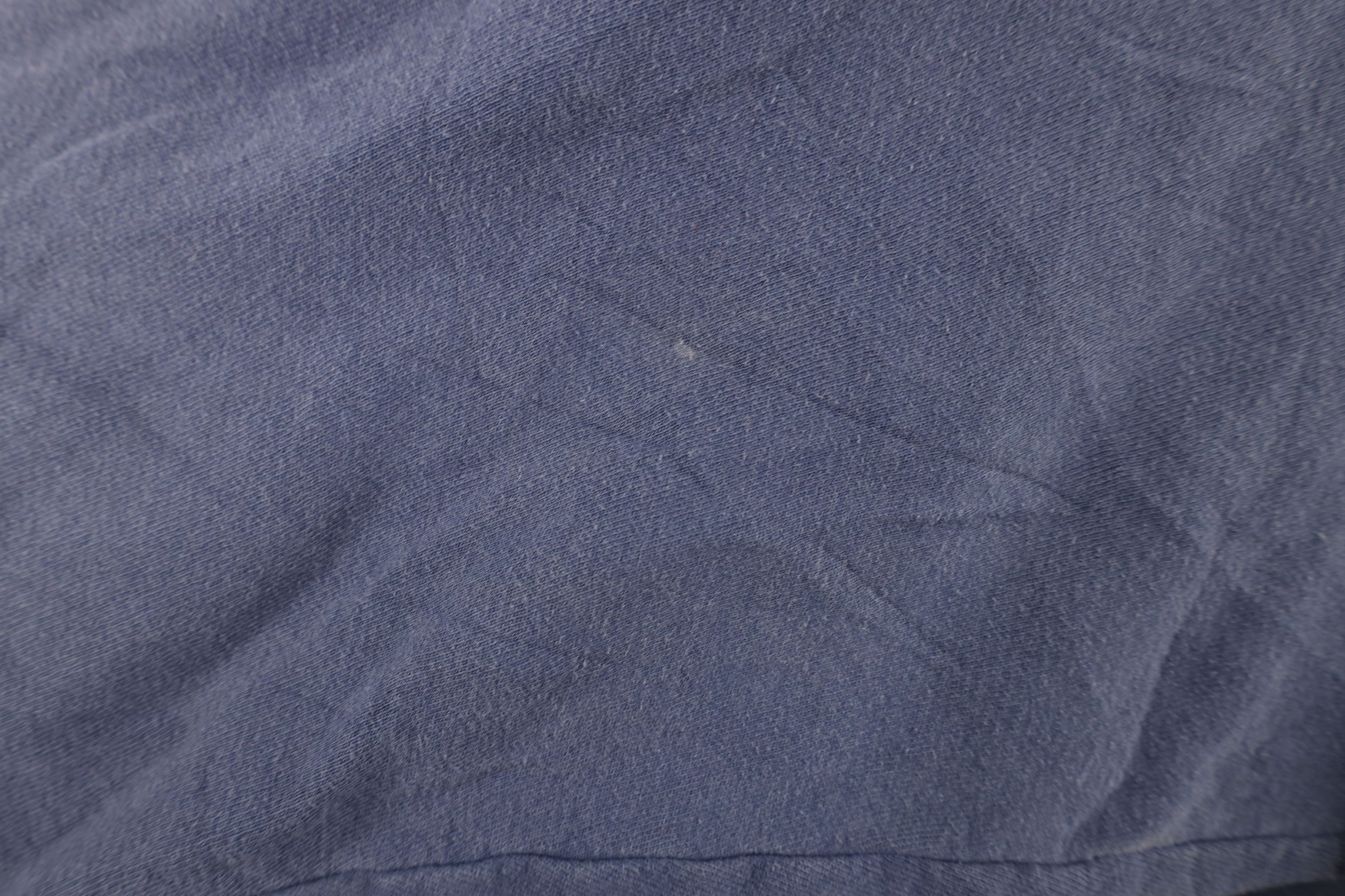 Russell Athletic × Vintage Vintage 90s Russell Athletic Faded Blank Sweatshirt Blue USA Size US L / EU 52-54 / 3 - 6 Thumbnail