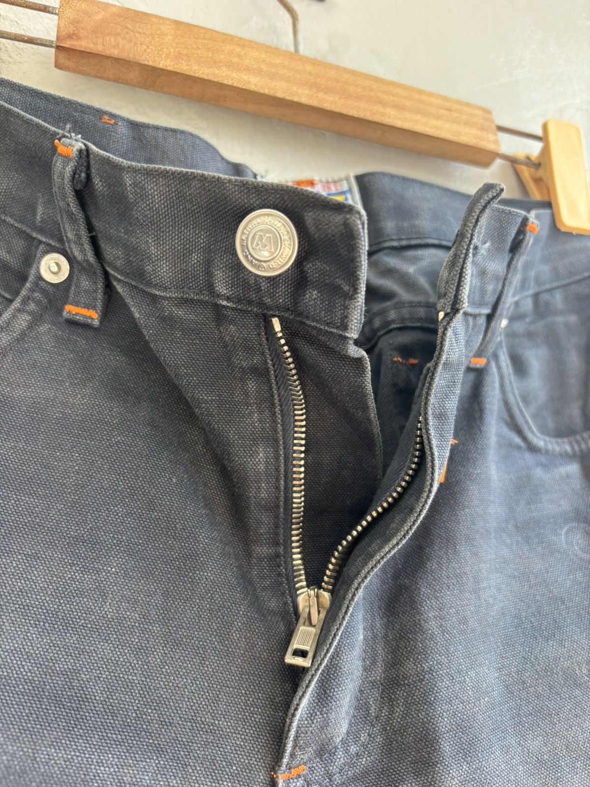 W&LT W&LT F/W1998 - 1999 “believe” runway flared denim Size US 31 - 8 Thumbnail