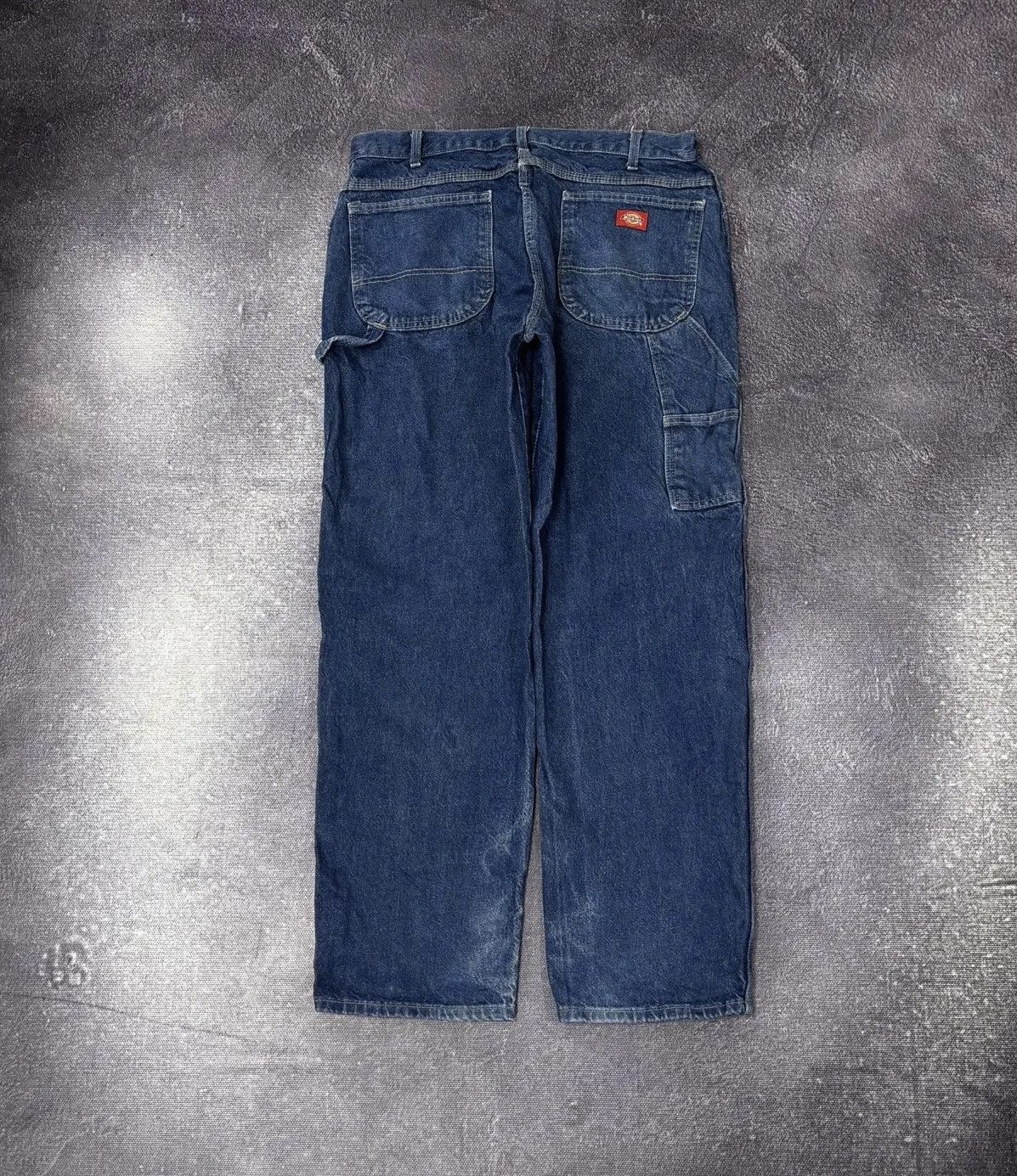 Dickies × Vintage Vintage Dickies Y2K Perforated Work Hype Denim Baggy Jeans Size US 36 / EU 52 - 1 Thumbnail