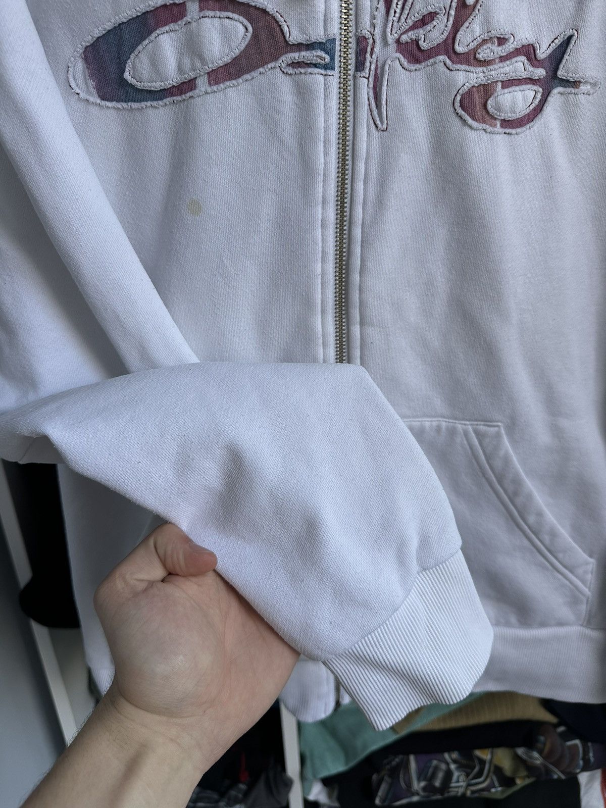 Oakley 🔥VINTAGE OAKLEY Y2K ZIP UP HOODIE🔥 Size US S / EU 44-46 / 1 - 6 Thumbnail