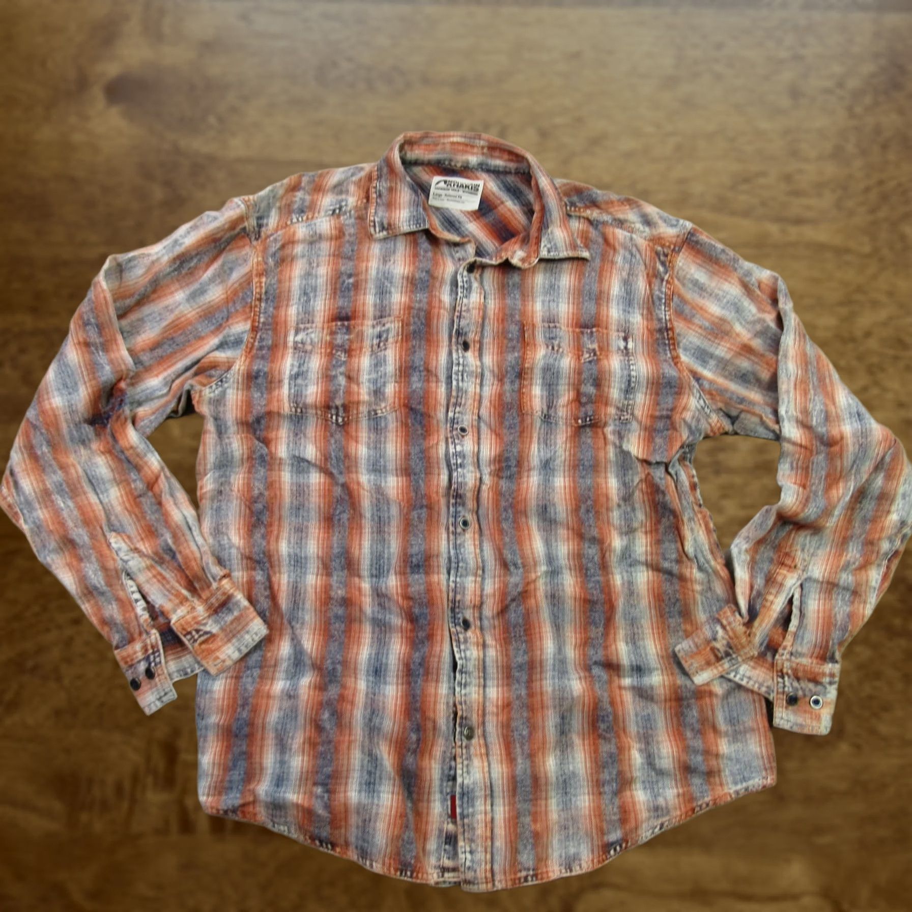 Mountain Khakis Mountain Khakis Shirt Mens Large Relaxed Fit Button Up Plaid Worn Size US L / EU 52-54 / 3 - 1 Thumbnail