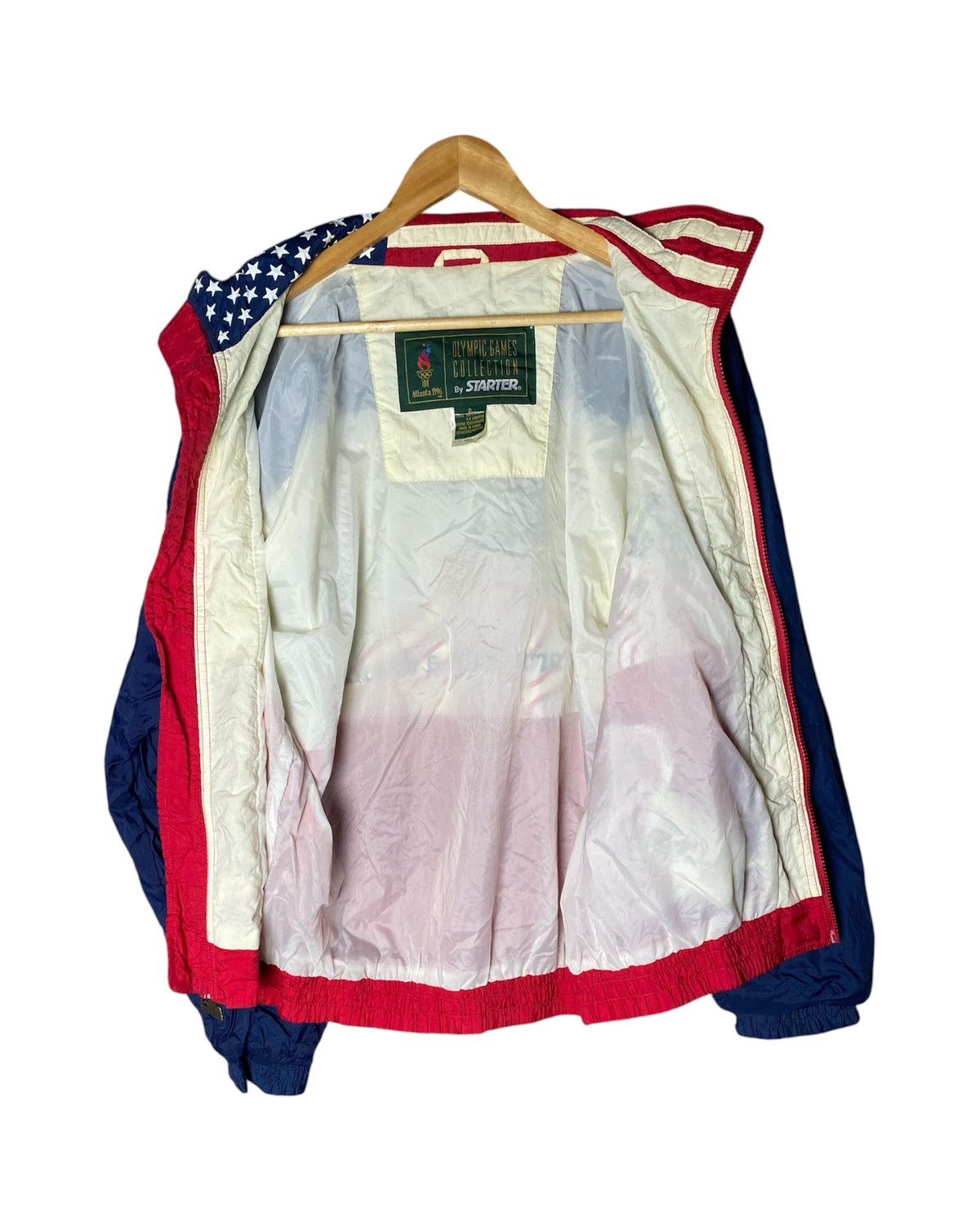 Starter Vintage Olympic Atlanta 1996 official usa team Size US M / EU 48-50 / 2 - 3 Thumbnail