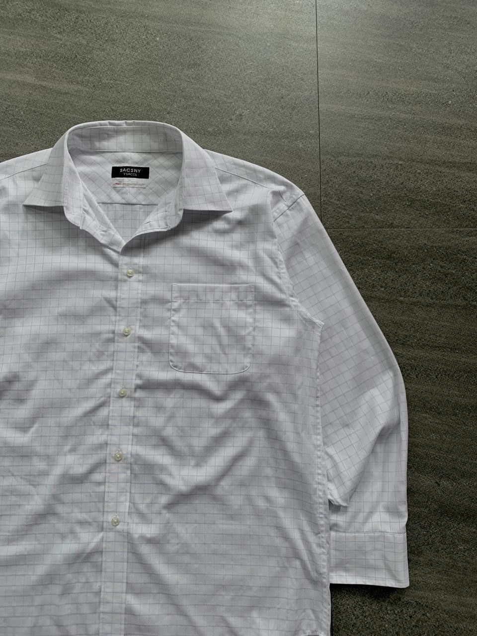 Yohji Yamamoto FREE TAX! Plaid Formal Shirt Size US M / EU 48-50 / 2 - 2 Thumbnail