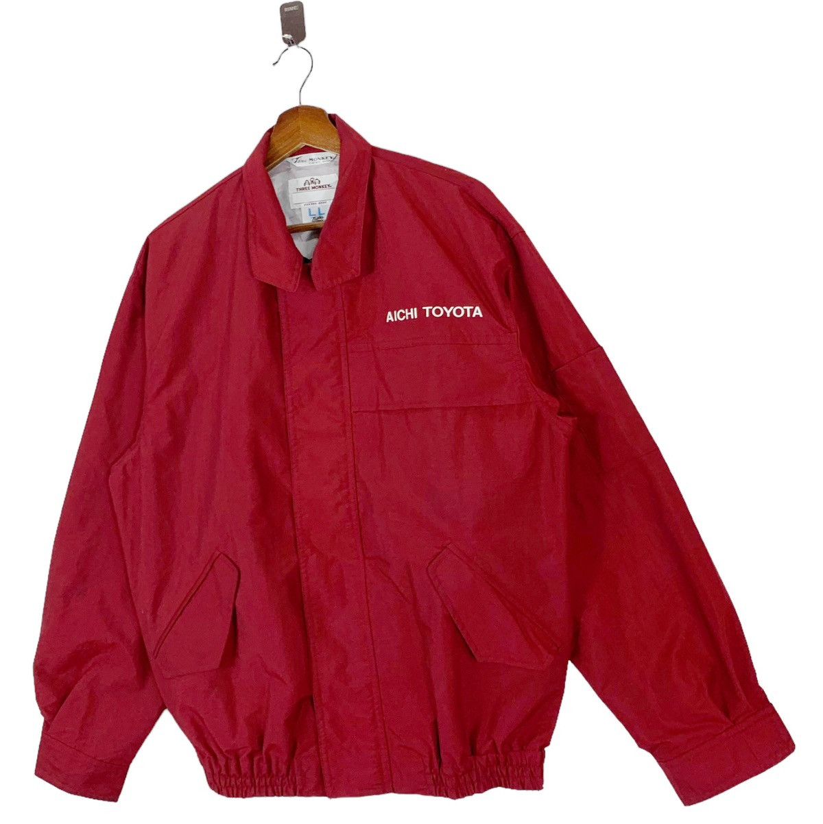 Vintage Vintage Aichi Toyota Service Racing Motorsport Light Zipper Size US L / EU 52-54 / 3 - 4 Thumbnail