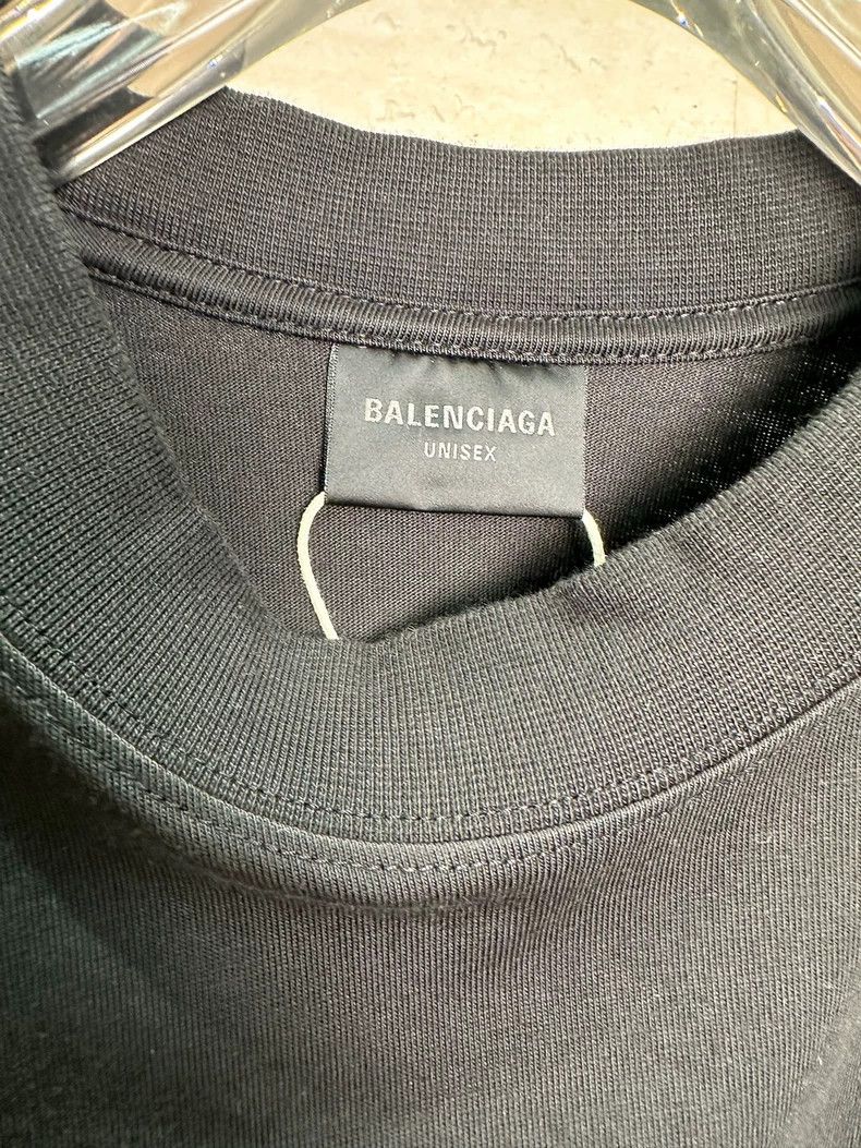 Balenciaga Balenciaga Black reflective T-shirt Size US S / EU 44-46 / 1 - 5 Thumbnail