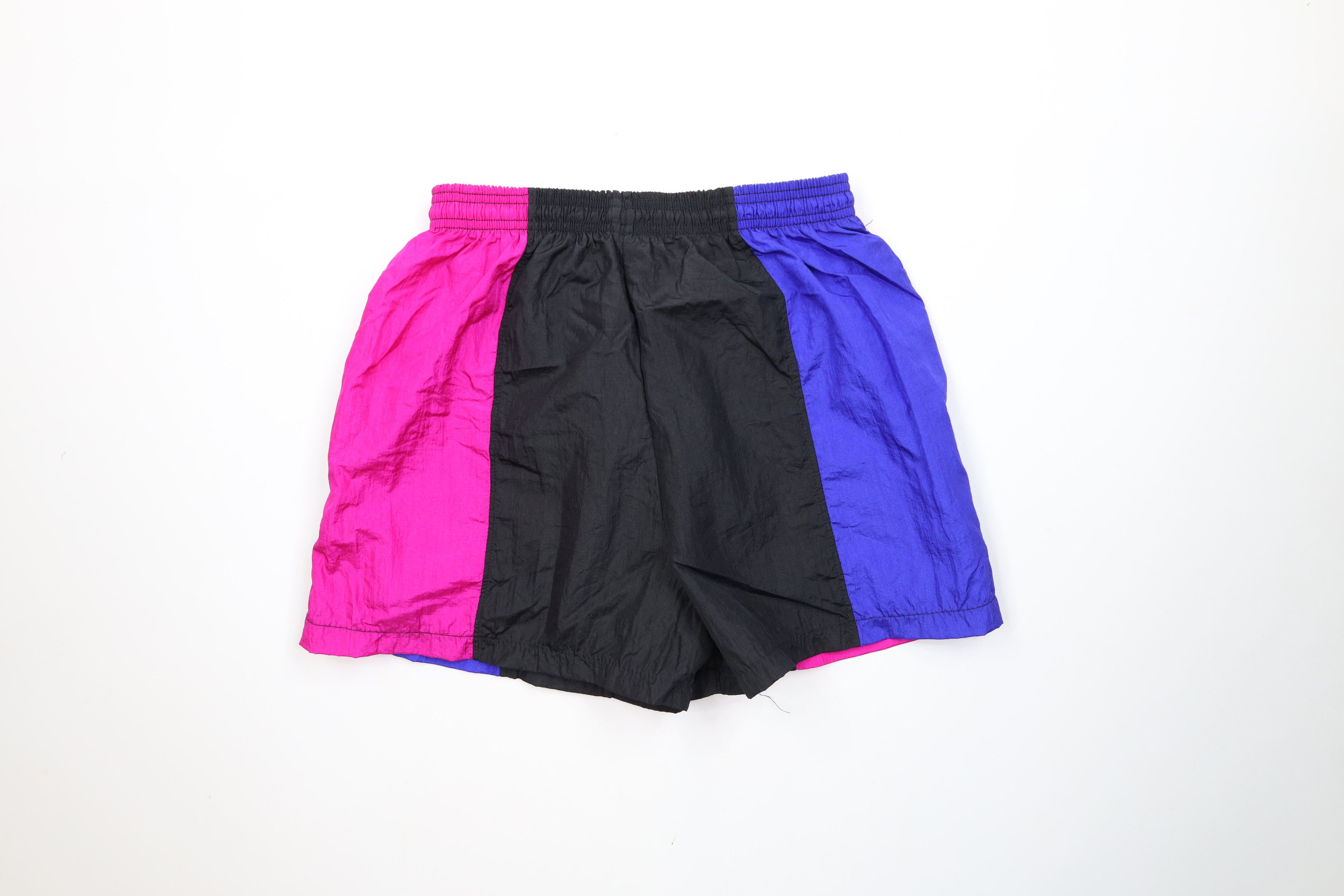 Vintage Vintage 90s Streetwear Block Padded Lined Cycling Shorts USA Size 24" / US 00 / IT 34 - 9 Thumbnail