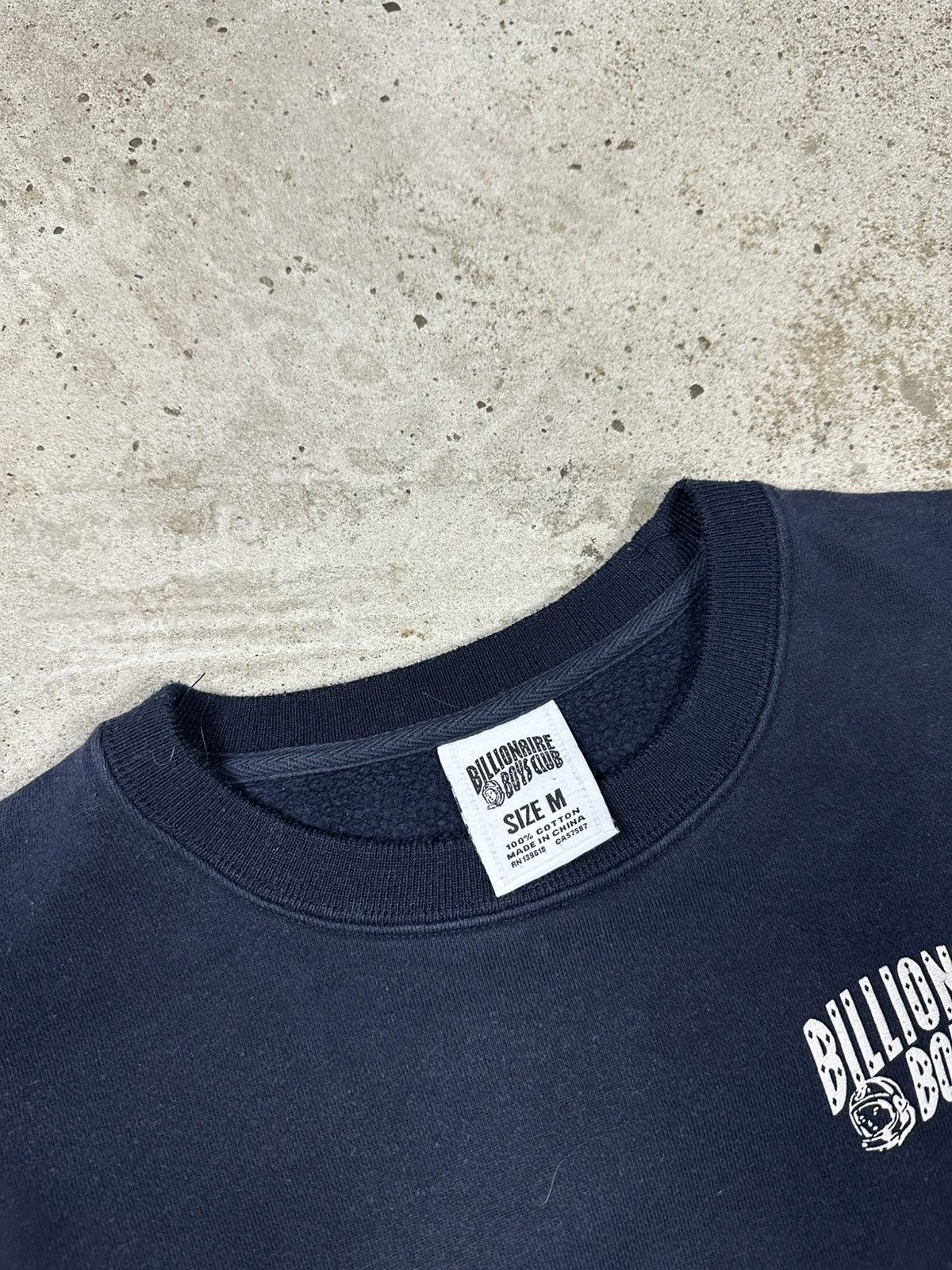 Billionaire Boys Club Billionaire Boys Club Navy Crewneck Jumper Small Logo Size US M / EU 48-50 / 2 - 8 Thumbnail