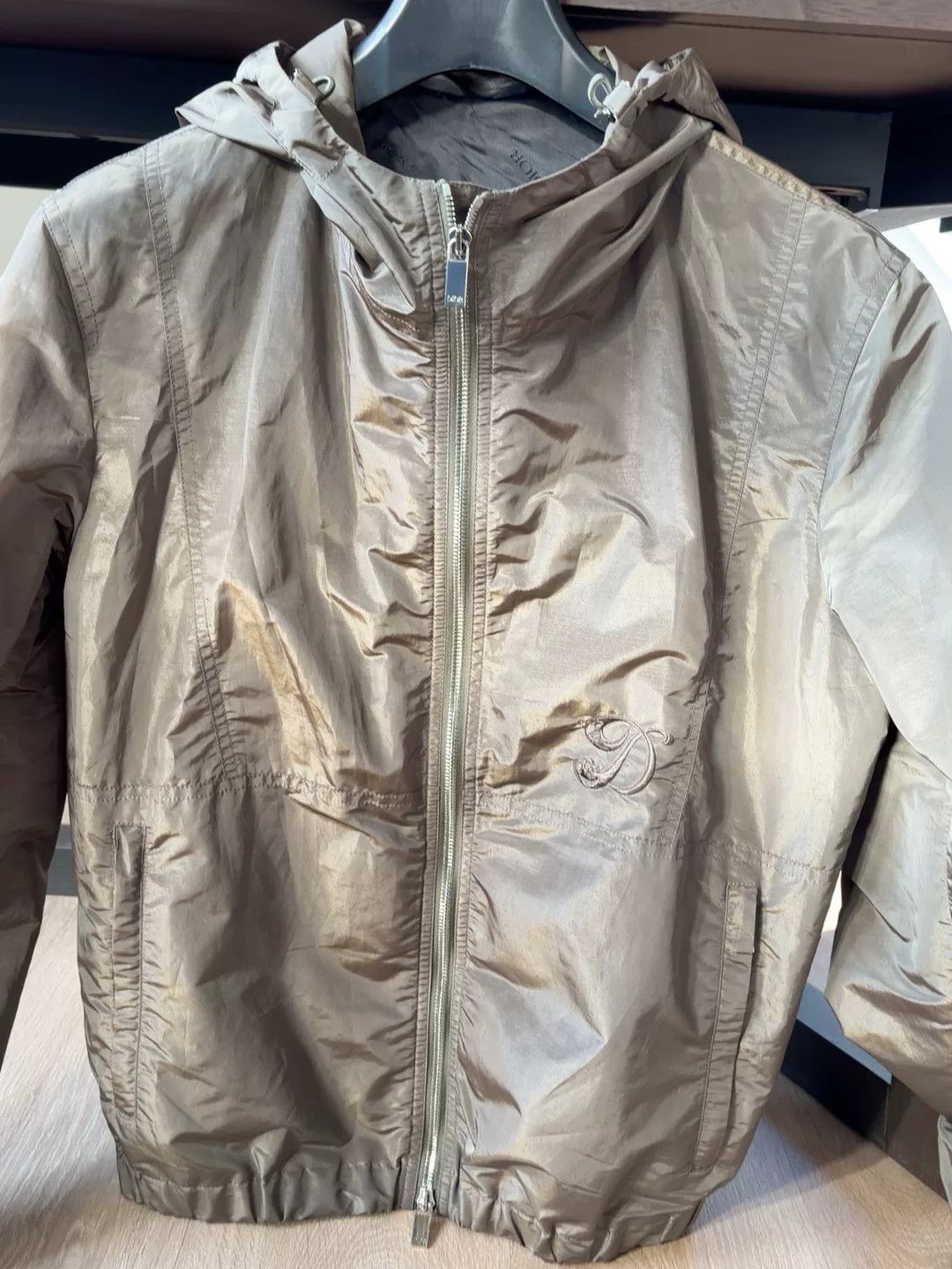 dior classic men's jacket in brown