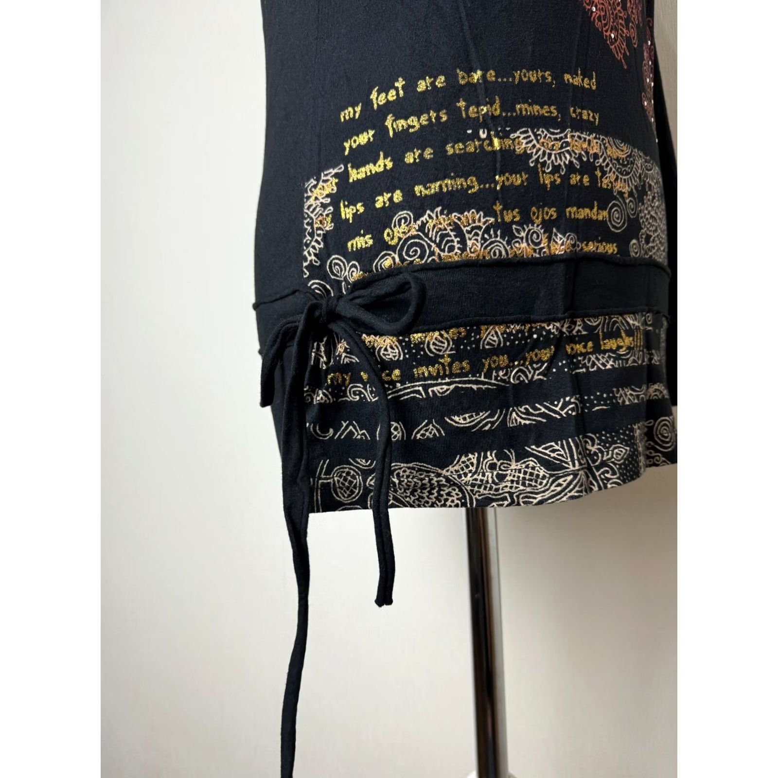 Desigual Desigual womens black Tunic Shirt Size M Size M / US 6-8 / IT 42-44 - 4 Thumbnail