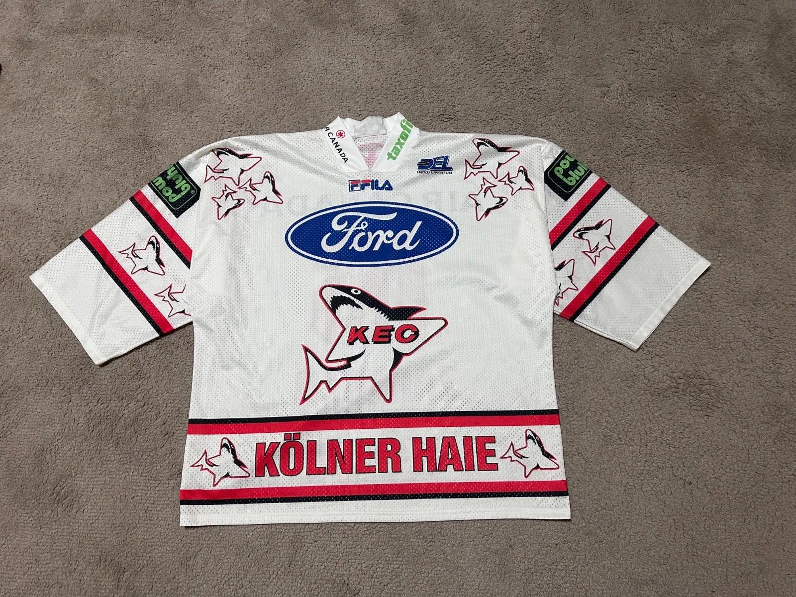 Fila Kolner Haie Corey 1997-98 Hockey Shirt Jersey ZARRILLO Fila Size US XL / EU 56 / 4 - 1 Thumbnail