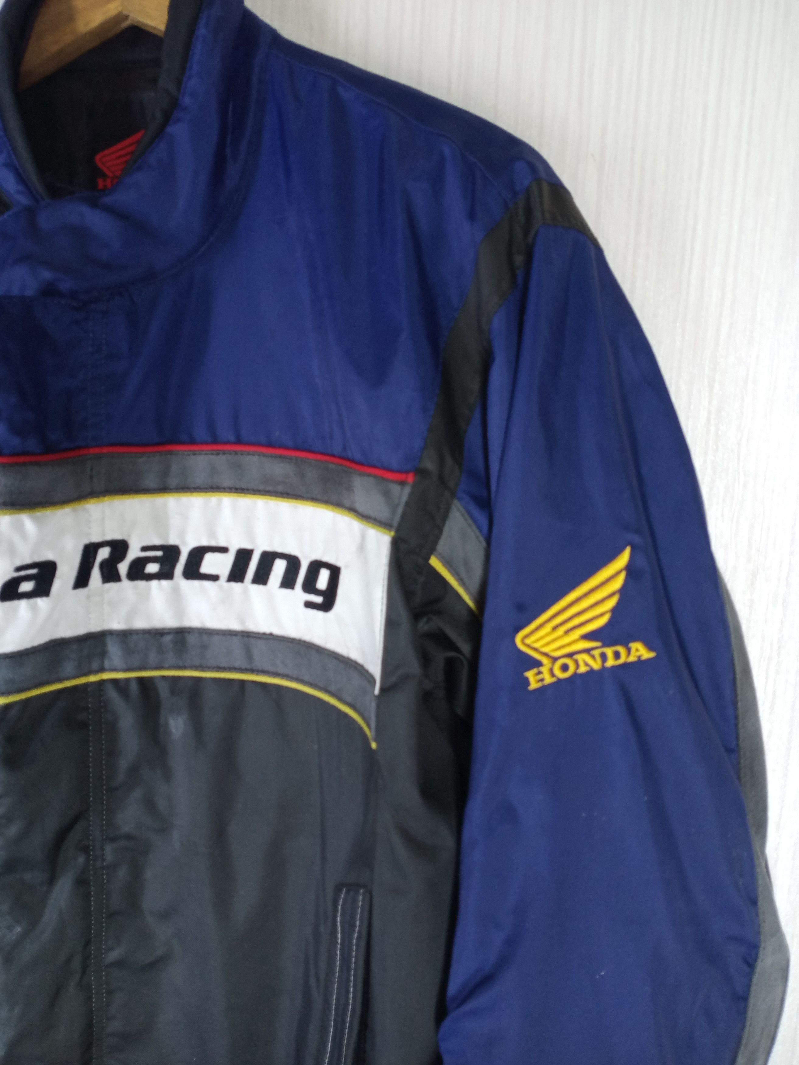 Honda Rare Vintage Honda Racing Ridding Jacket Size US L / EU 52-54 / 3 - 8 Thumbnail
