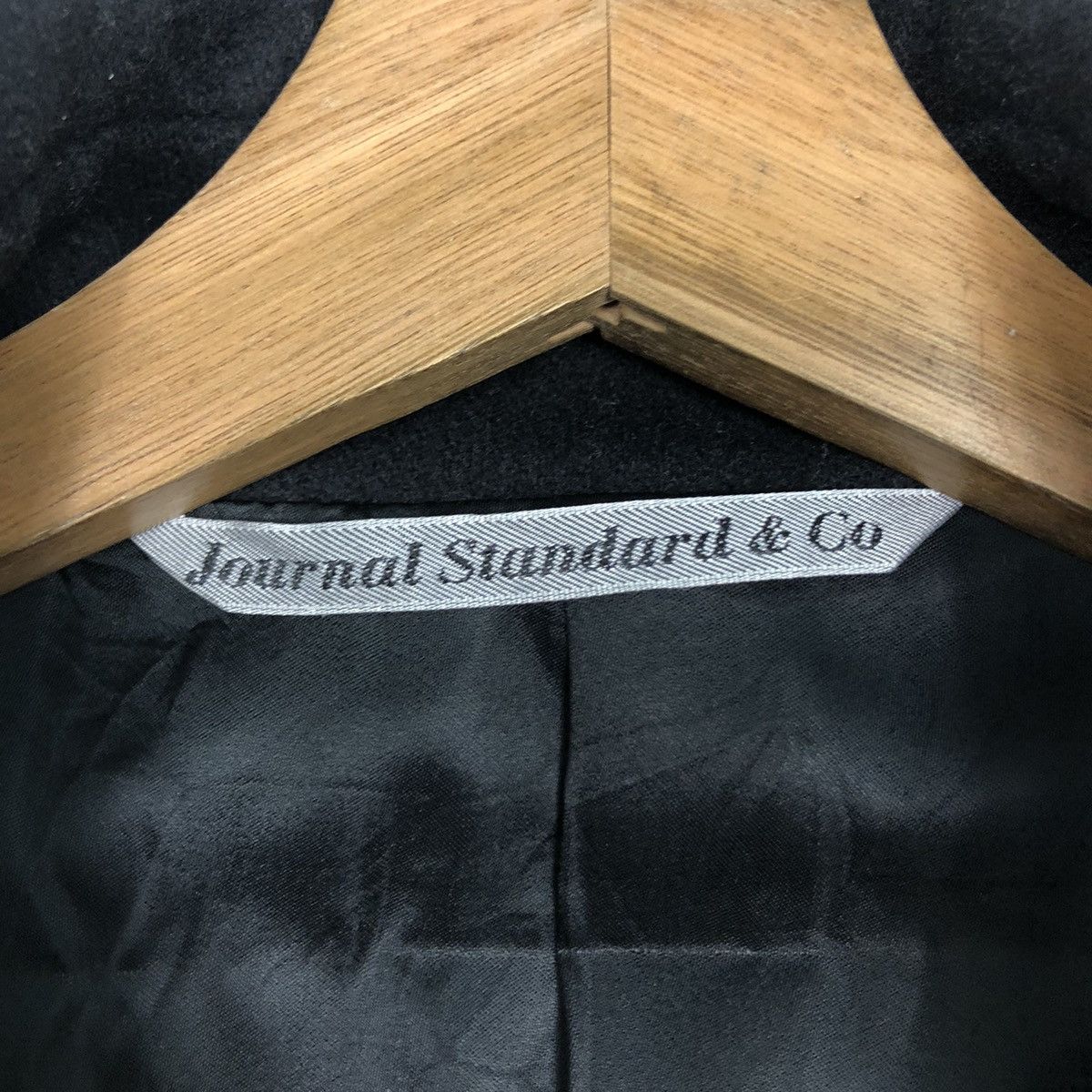 Japanese Brand 📌Wool Double Collar Jacket Journal Standard Issey Miyake Size US M / EU 48-50 / 2 - 18 Thumbnail