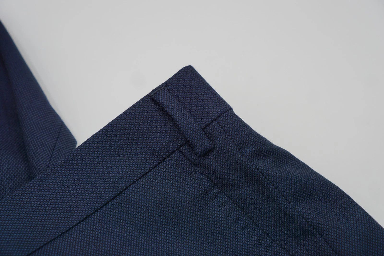 Suitsupply Men Suitsupply Pants Navy Blue Pure Wool S130 24 UK/US38S Size 38S - 4 Thumbnail