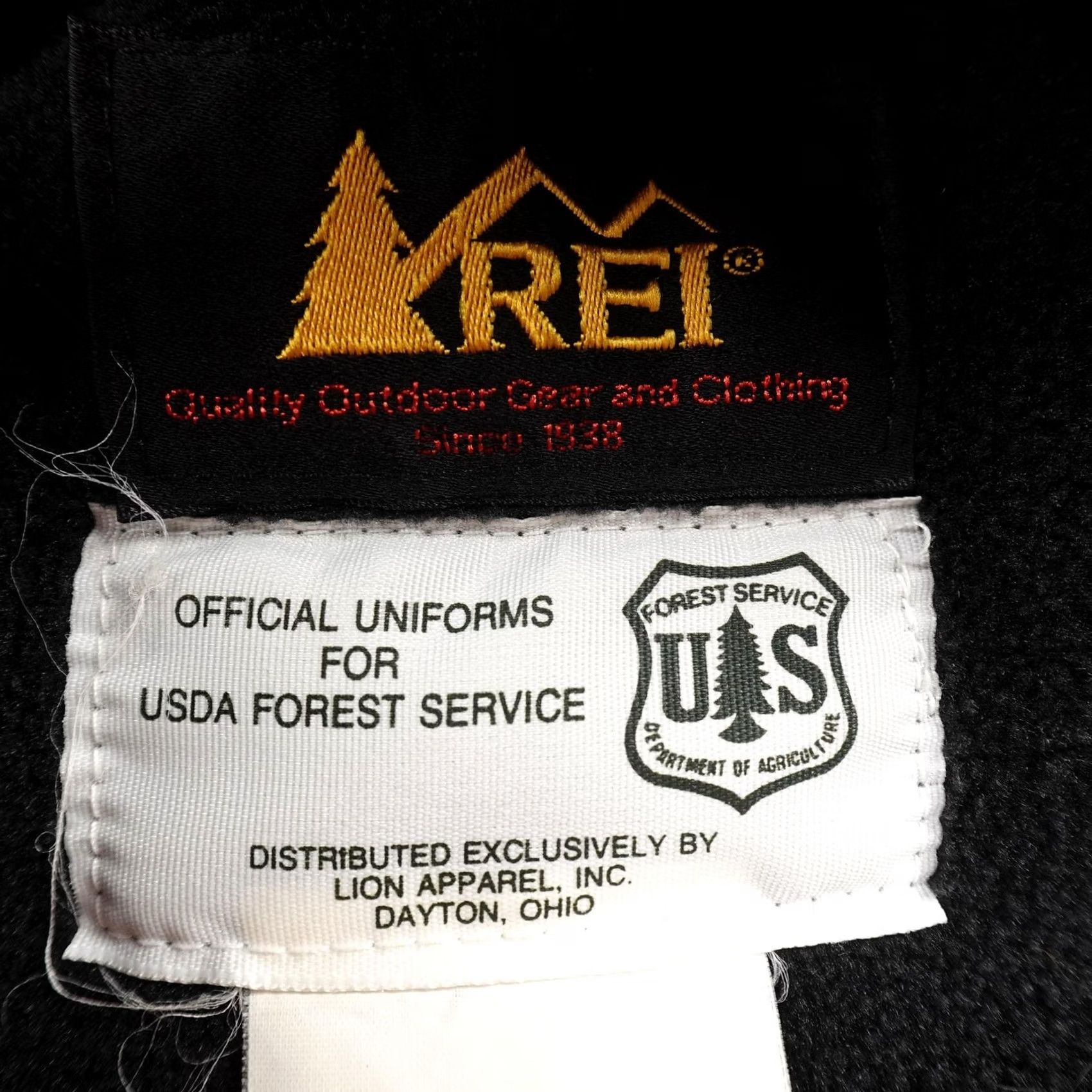 Vintage REI Vest Mens L Green Polartec Fleece Lined Windbreaker Coat Outdoor Hiking Trek Shirt Night? Size US L / EU 52-54 / 3 - 4 Thumbnail