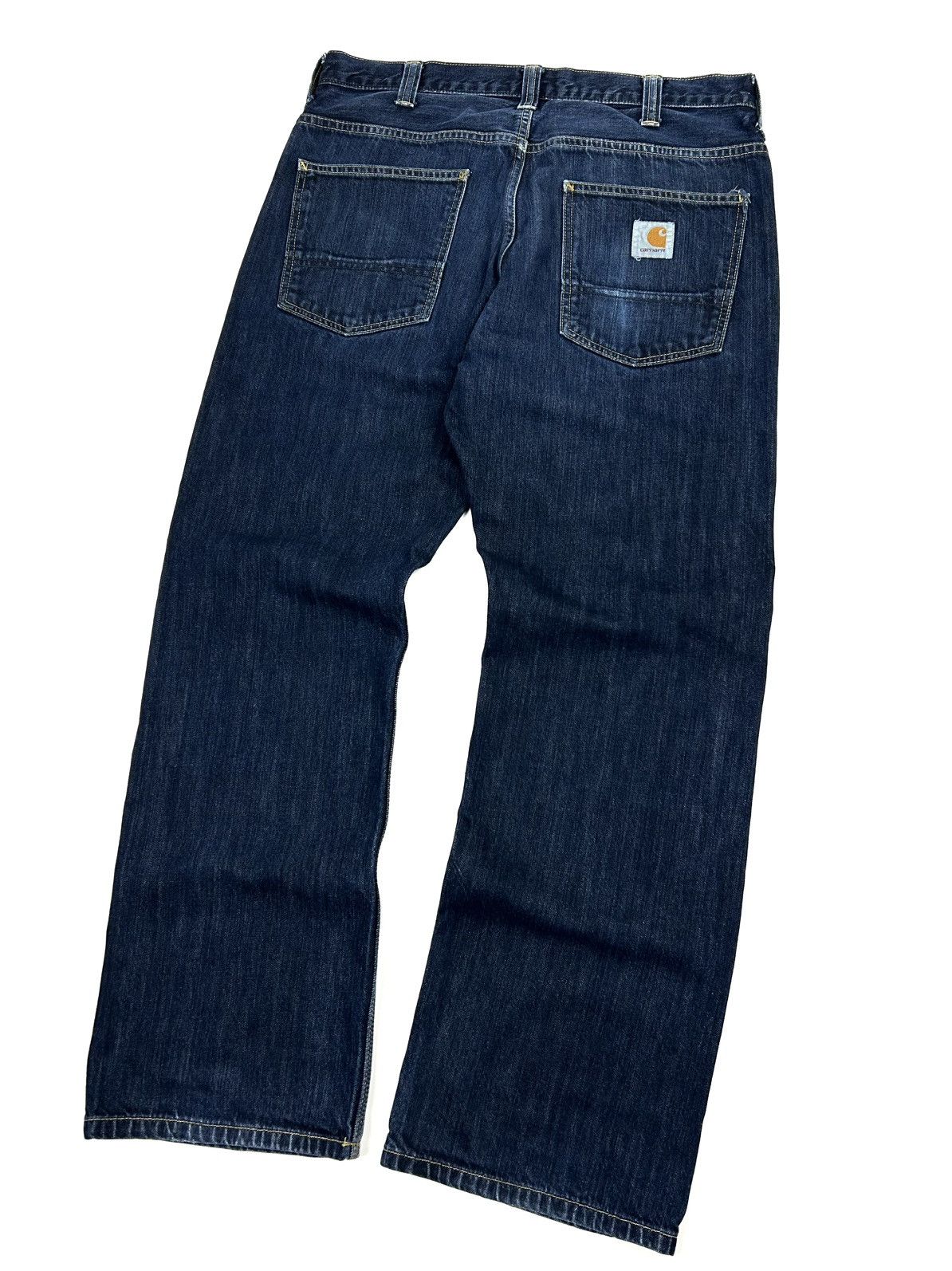 Carhartt Carhartt Retro Pant Vintage Jeans Blue Denim Pants Y2K Size US 32 / EU 48 - 4 Thumbnail