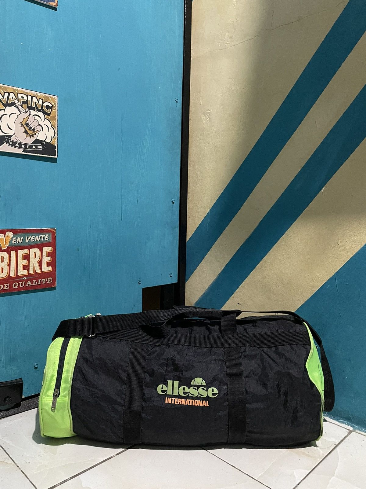 Ellesse × Vintage Duffle bag/ Travel Bag Ellesse International Vintage Size ONE SIZE - 1 Thumbnail