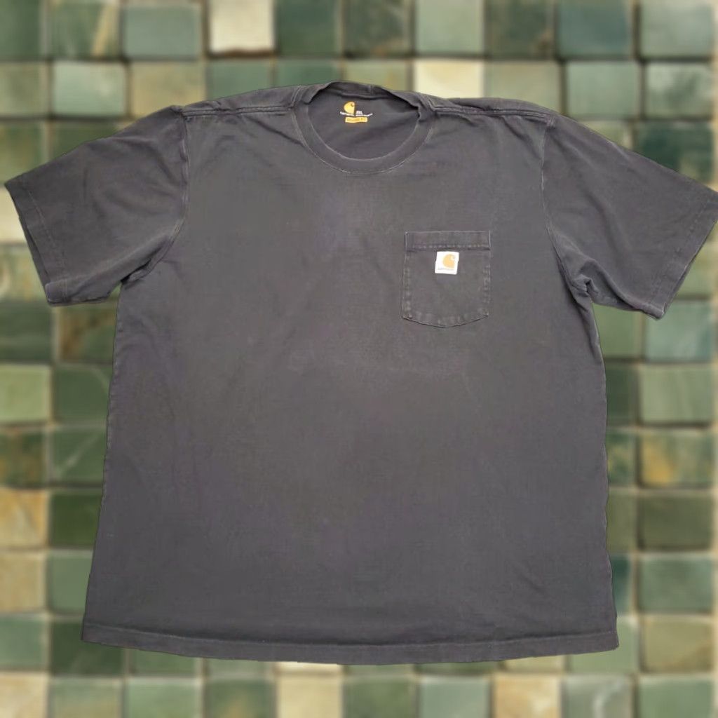 Carhartt Carhartt Shirt Mens XXL Black Original Fit Crewneck Short Sleeve Pocket Tee Size US XXL / EU 58 / 5 - 1 Thumbnail