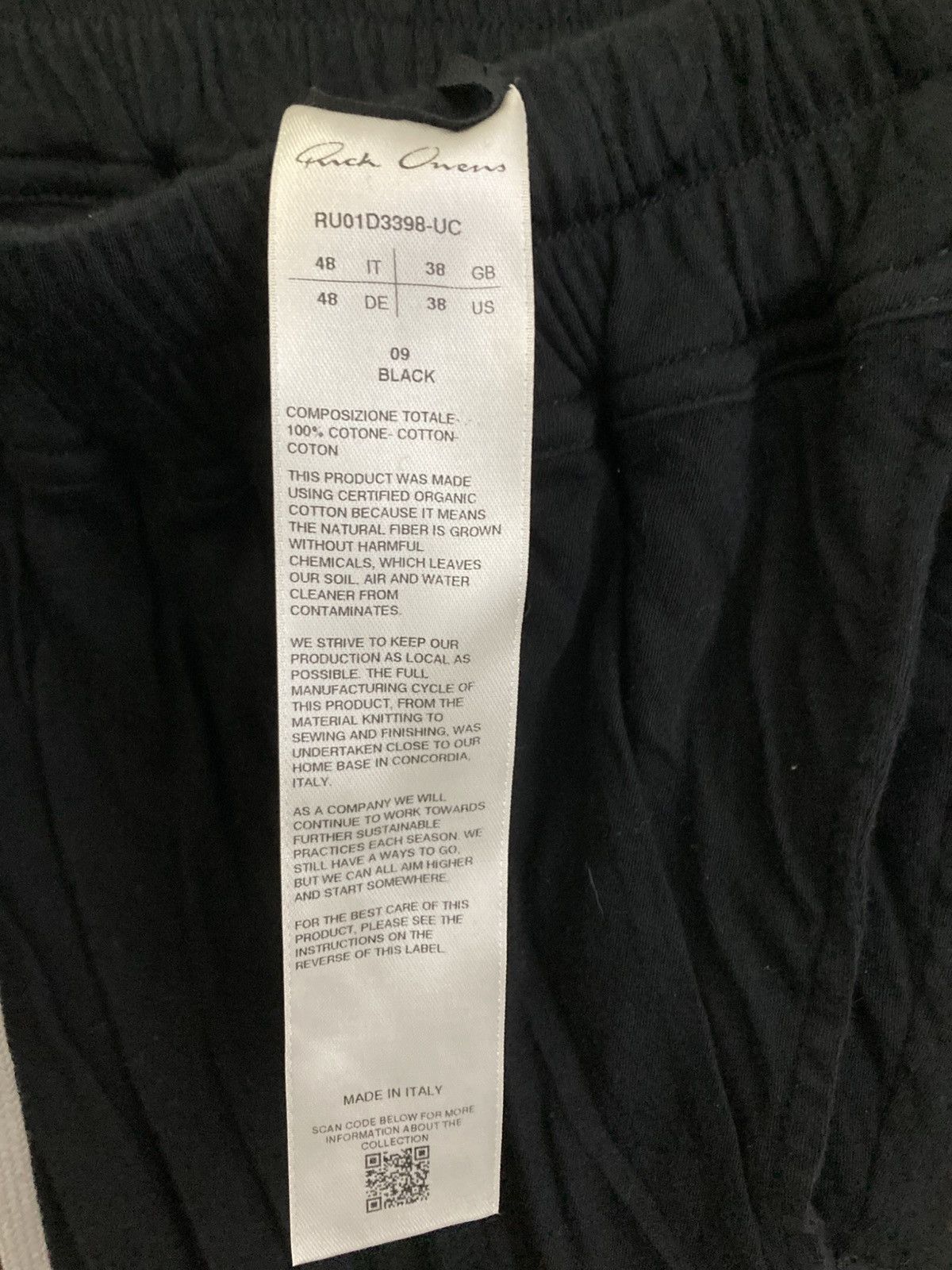 Rick Owens NEVER WORN / Rick Owens Draped Jersey Shorts Size US 38 / EU 54 - 7 Thumbnail