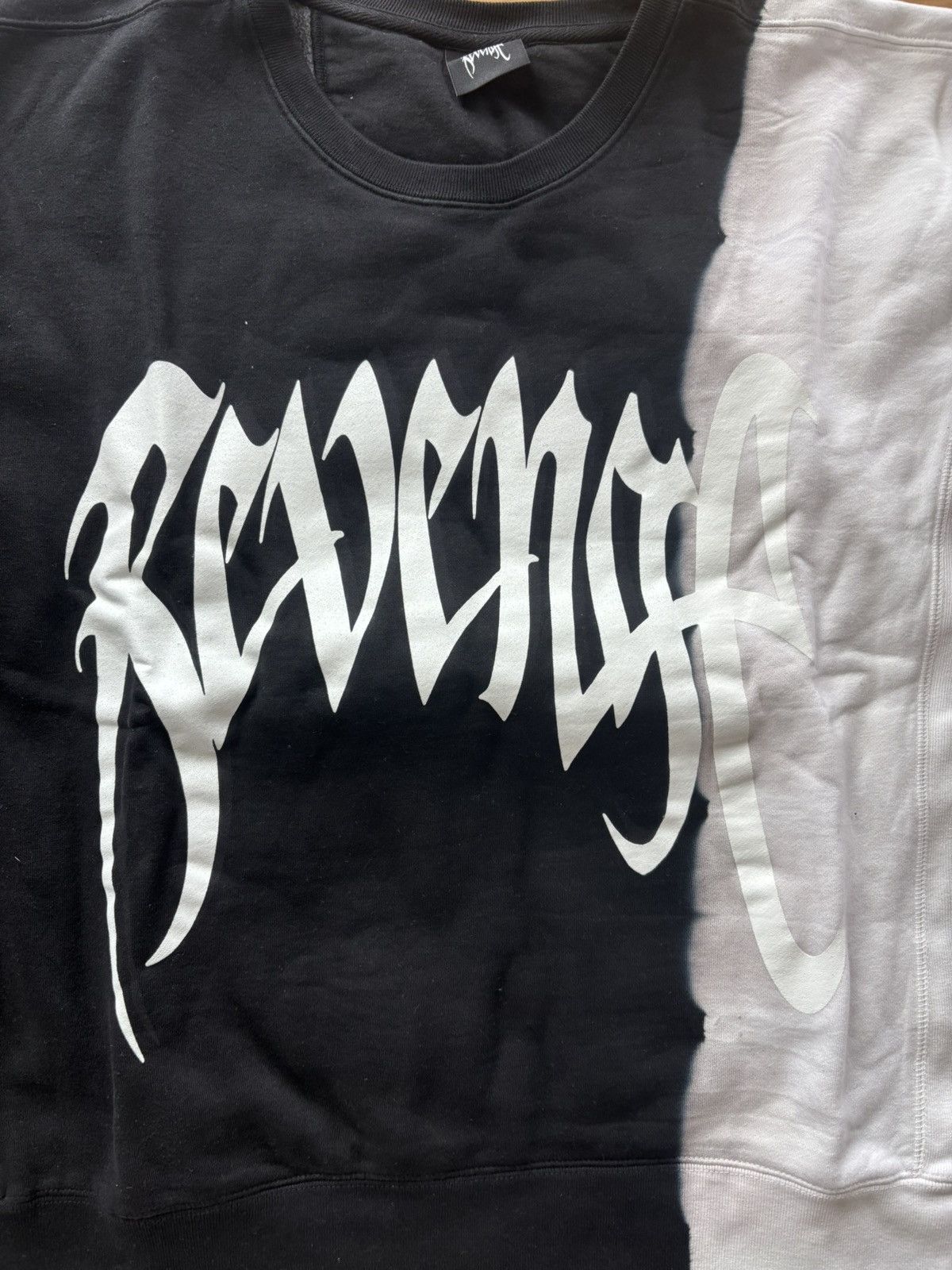 Revenge Revenge Half & Half Split Crewneck Size US L / EU 52-54 / 3 - 3 Thumbnail