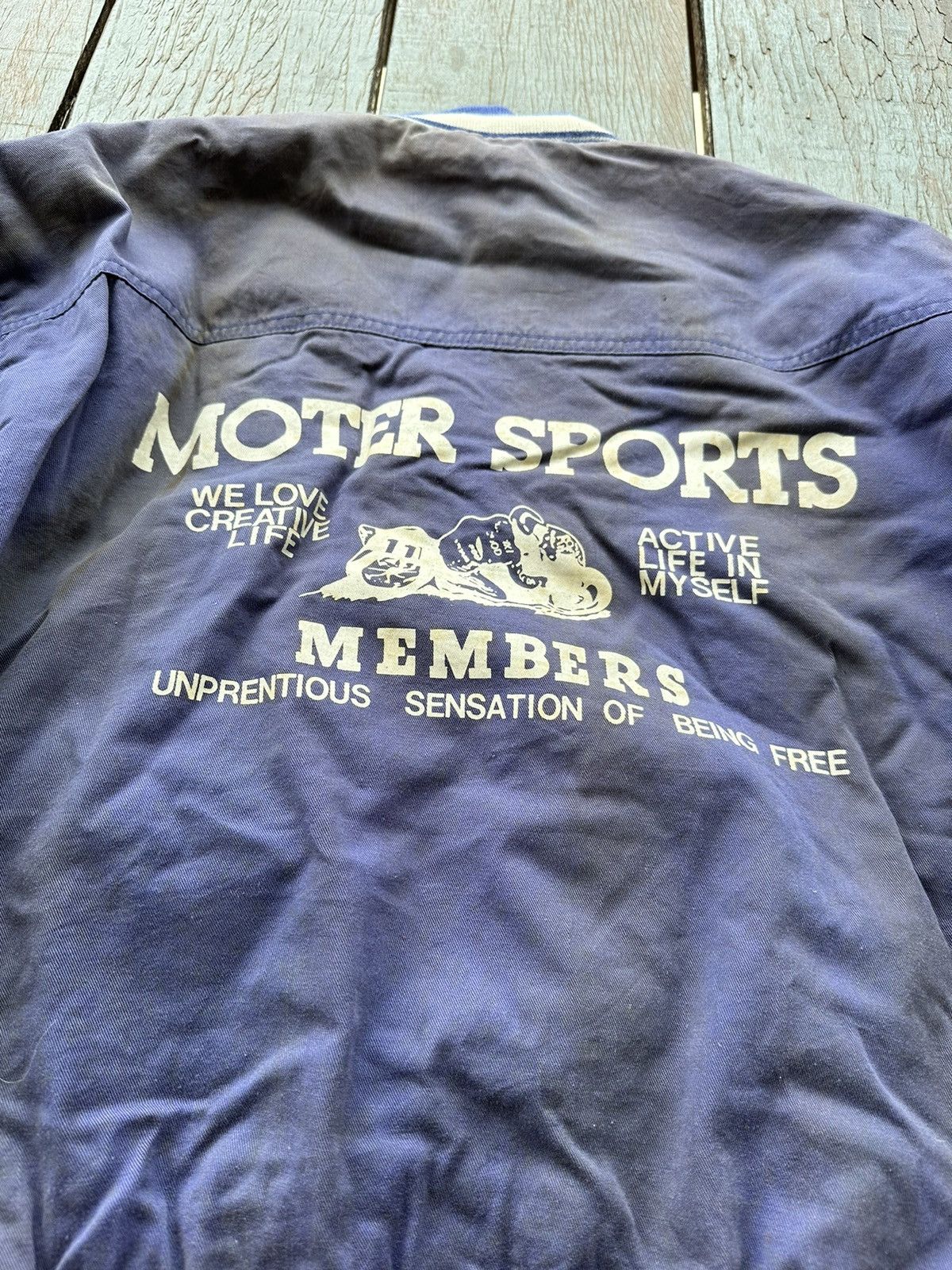 Vintage Vintage retro racing team motocycle jacket Size US L / EU 52-54 / 3 - 8 Thumbnail