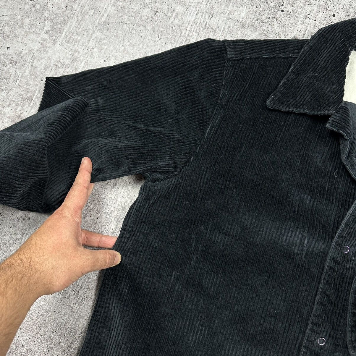 Acne Studios Acne Studios Vintage Corduroy Black Overshirt Size US S / EU 44-46 / 1 - 8 Thumbnail