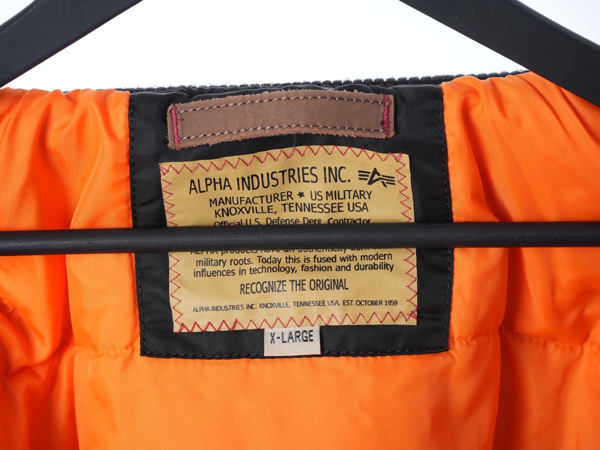 Alpha Industries × Vetements Vintage Alpha Industries Bomber Jacket size XL fits L Size US XL / EU 56 / 4 - 5 Thumbnail