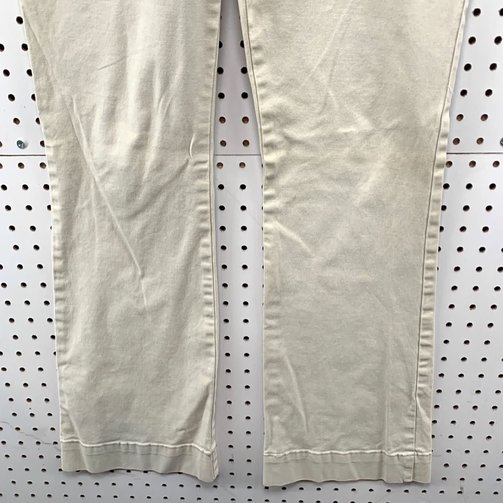 Mossimo VINTAGE Mossimo Stretch Pants Beige Flared Women’s Size 9 30x31 Size 30" / US 8 / IT 44 - 5 Thumbnail