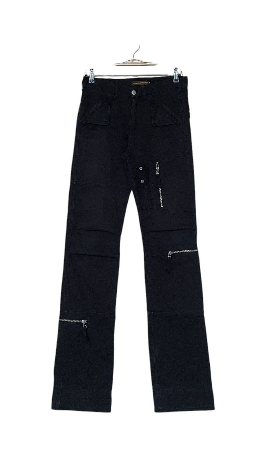 Japanese Brand × Seditionaries Vintage Brand Angelica Roses Zipper Tactical Pants 2000s Size US 31 - 1 Thumbnail