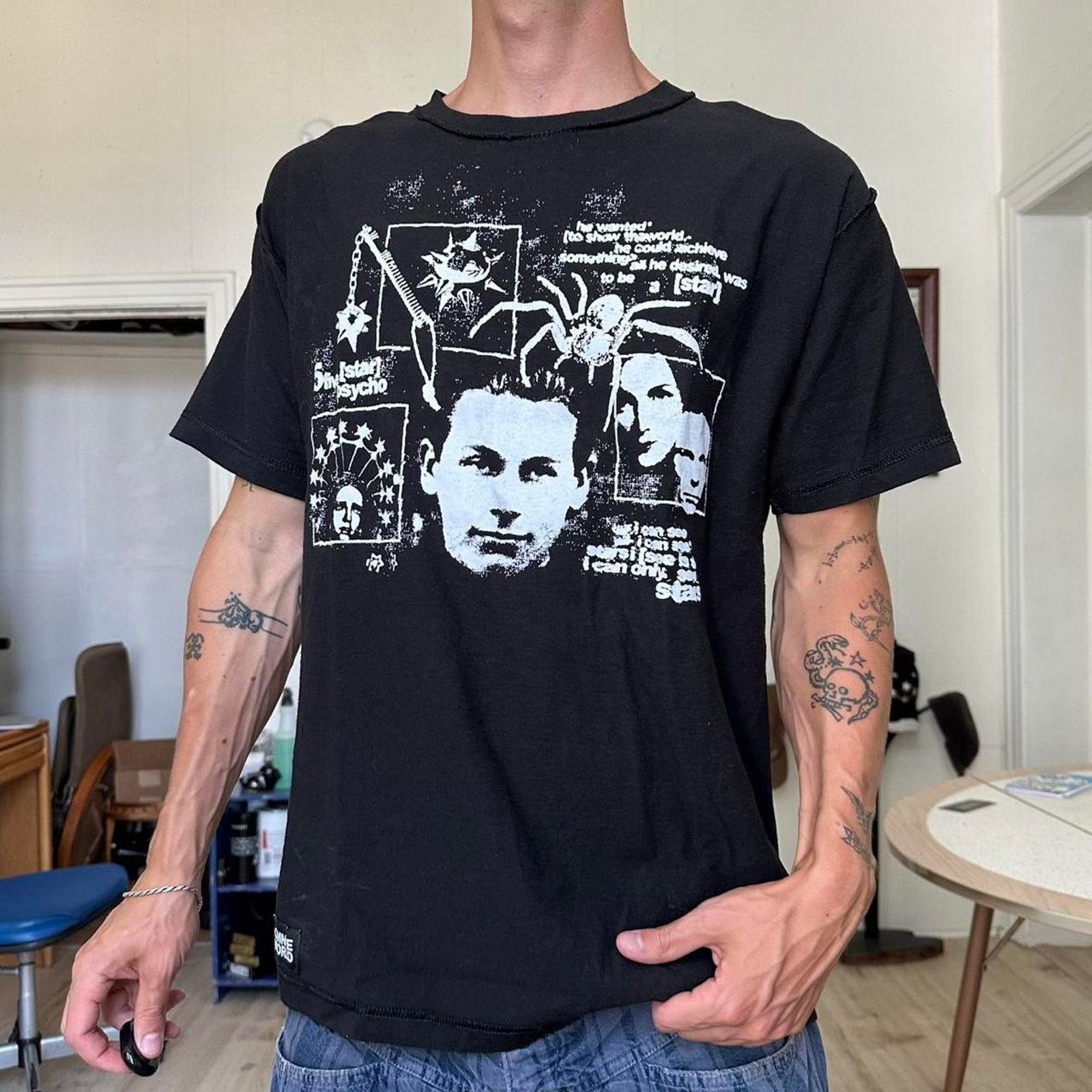 Other Rare Streetwear Omnee World Inside Out Graphic Tee Shirt Size US L / EU 52-54 / 3 - 1 Thumbnail
